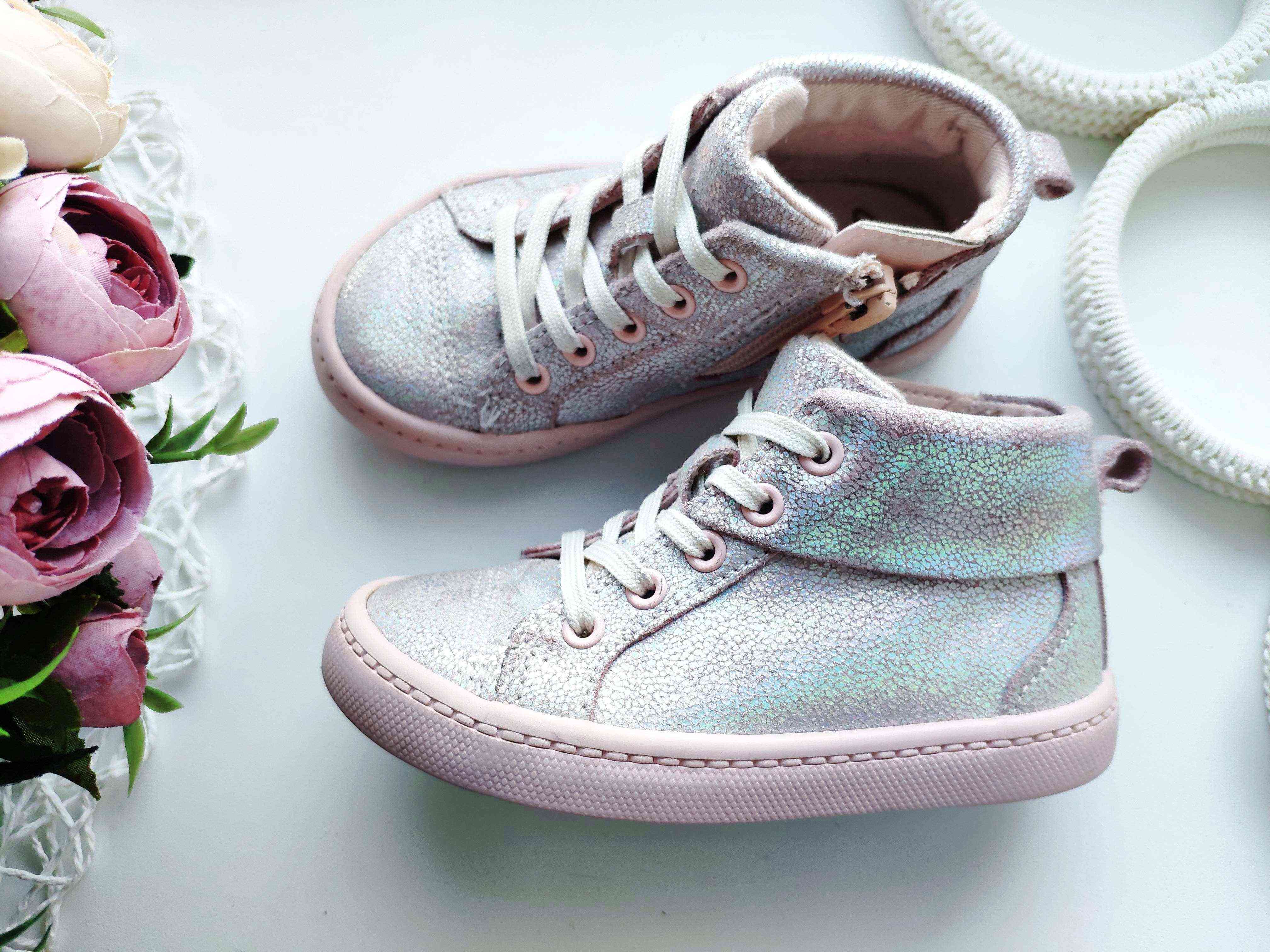 22 (14,5 см) Шкіряні хайтопи