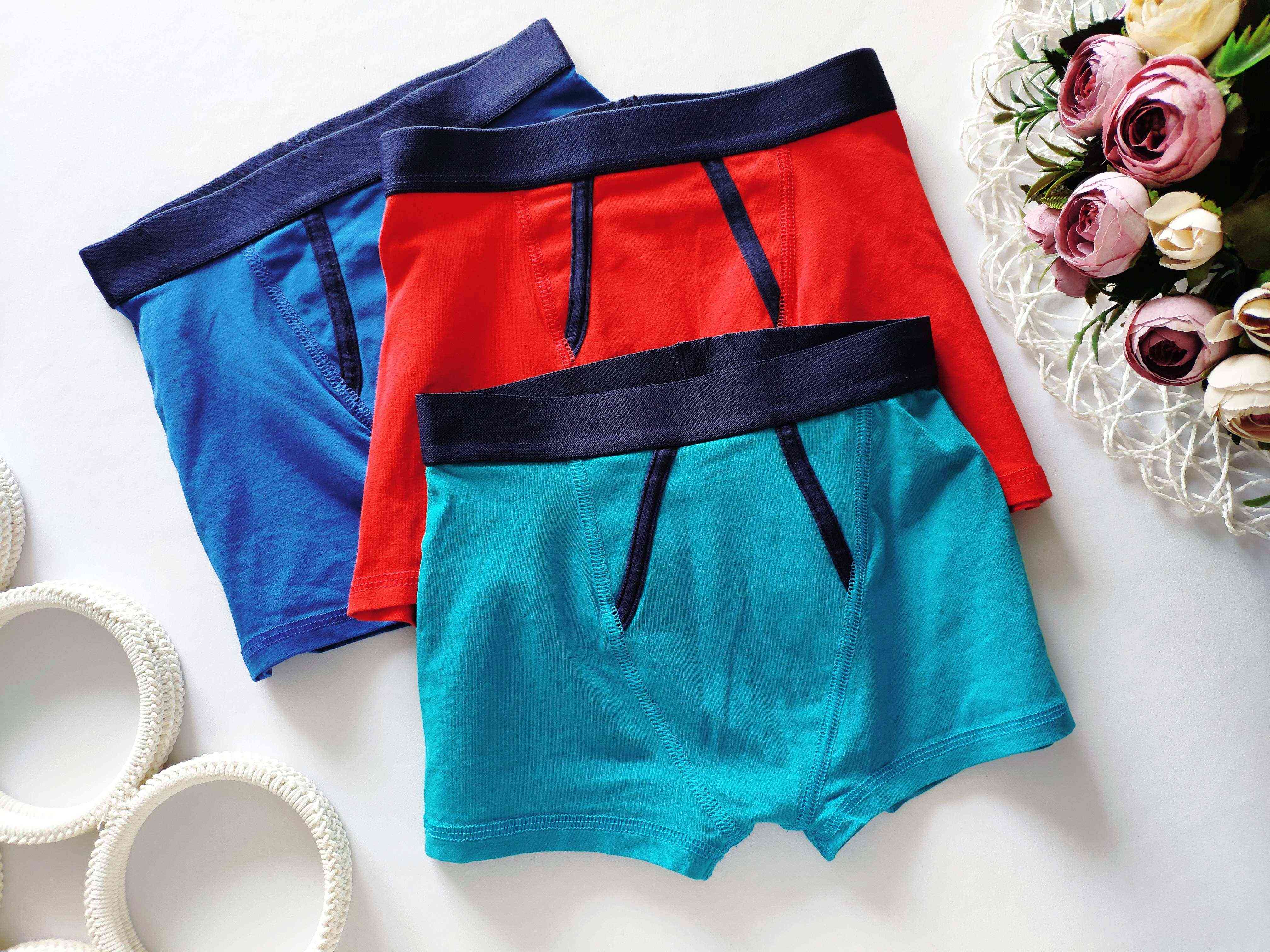 6,7 лет, рост 116,122 Комплект детских боксерок