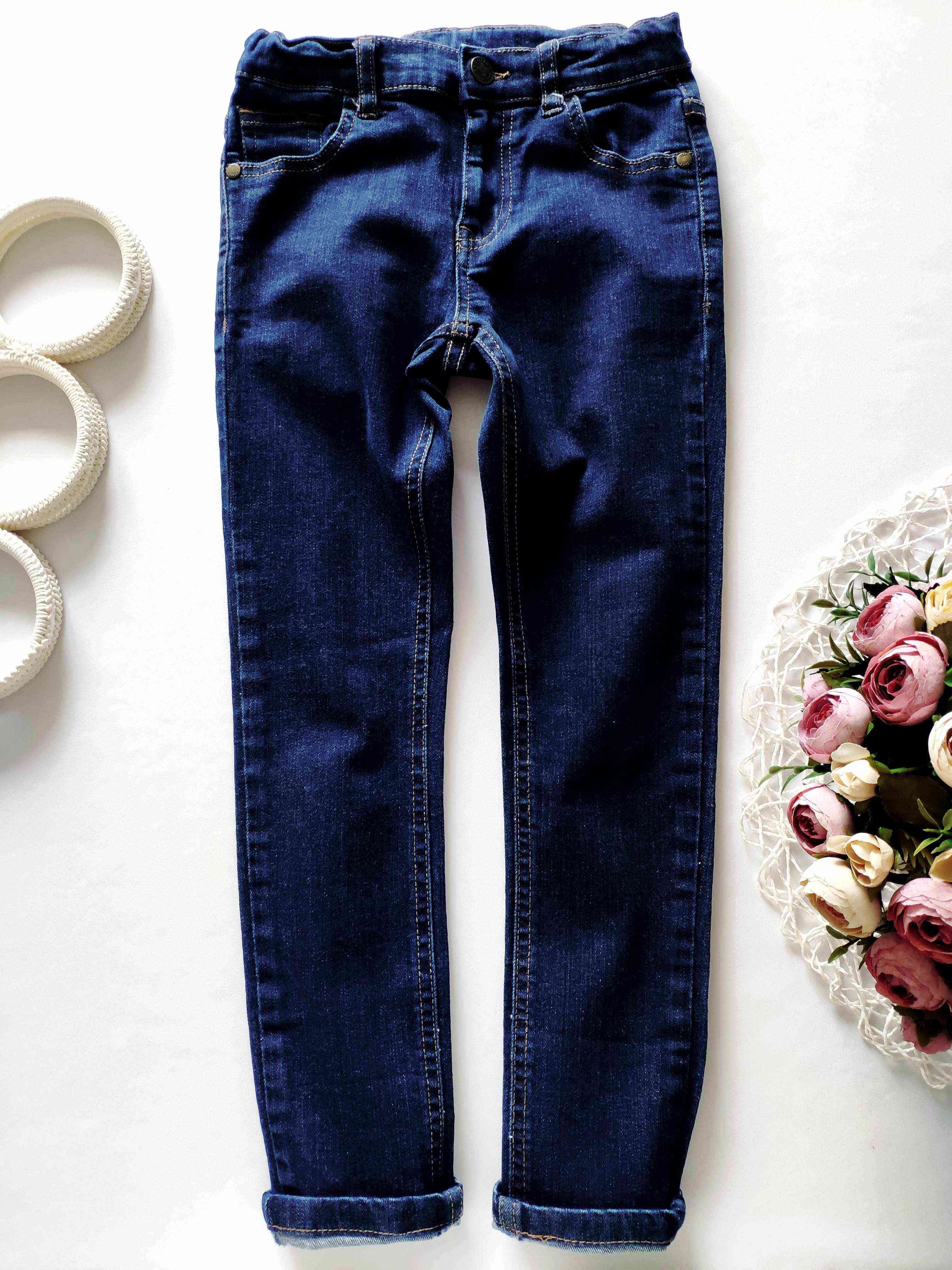 7,8 років, зріст 128 Стрейчові джинси