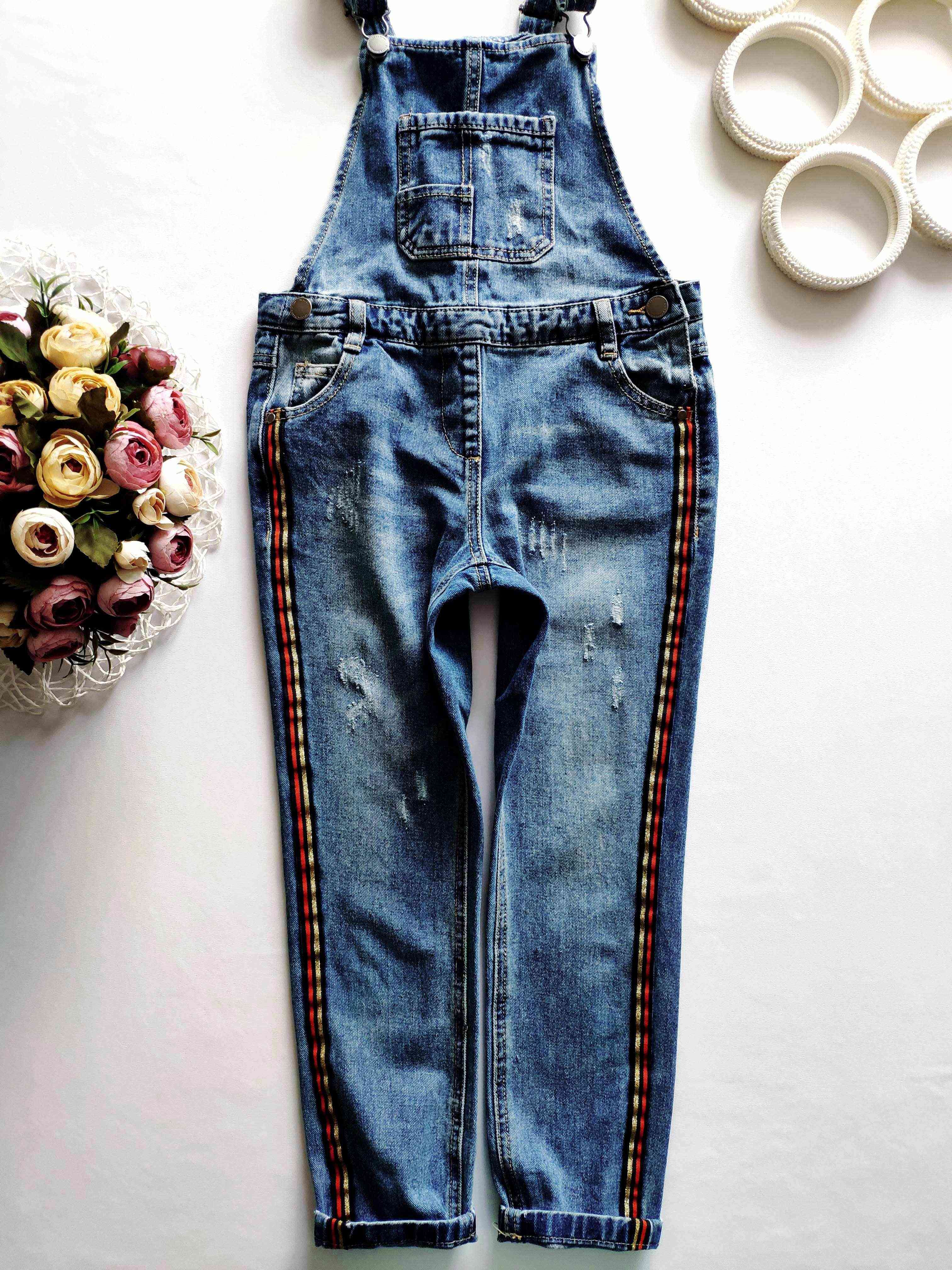 9 років зріст 134 Джинсовий комбінезон