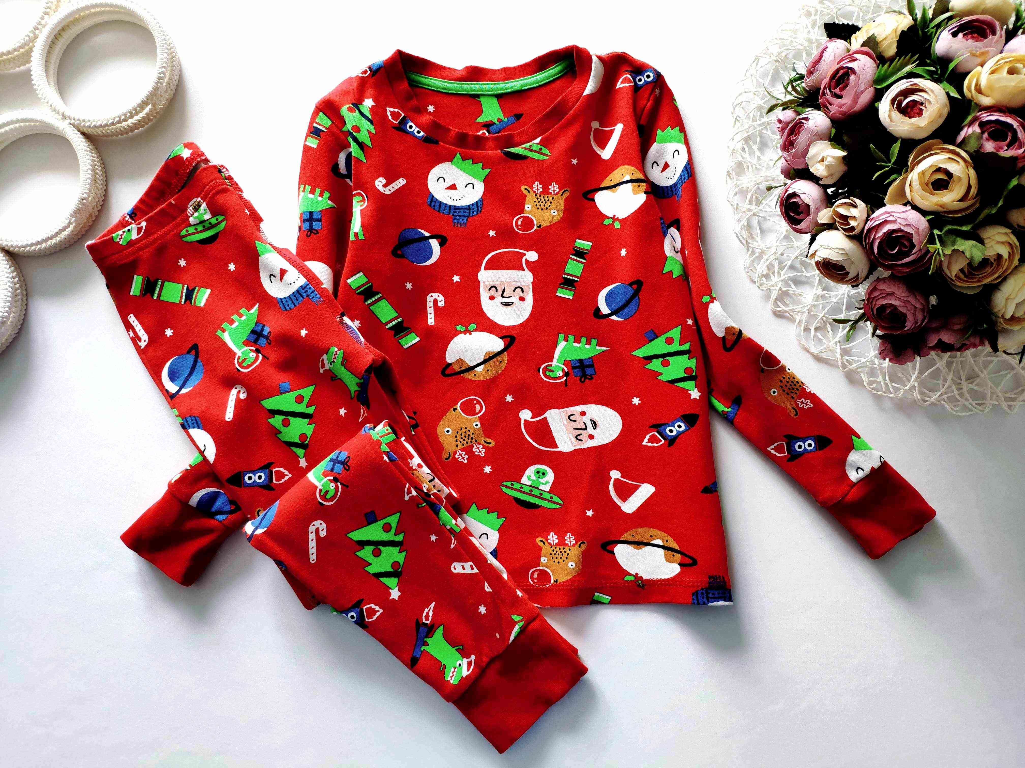 5,6 років, зріст 110,116 Новорічна піжама