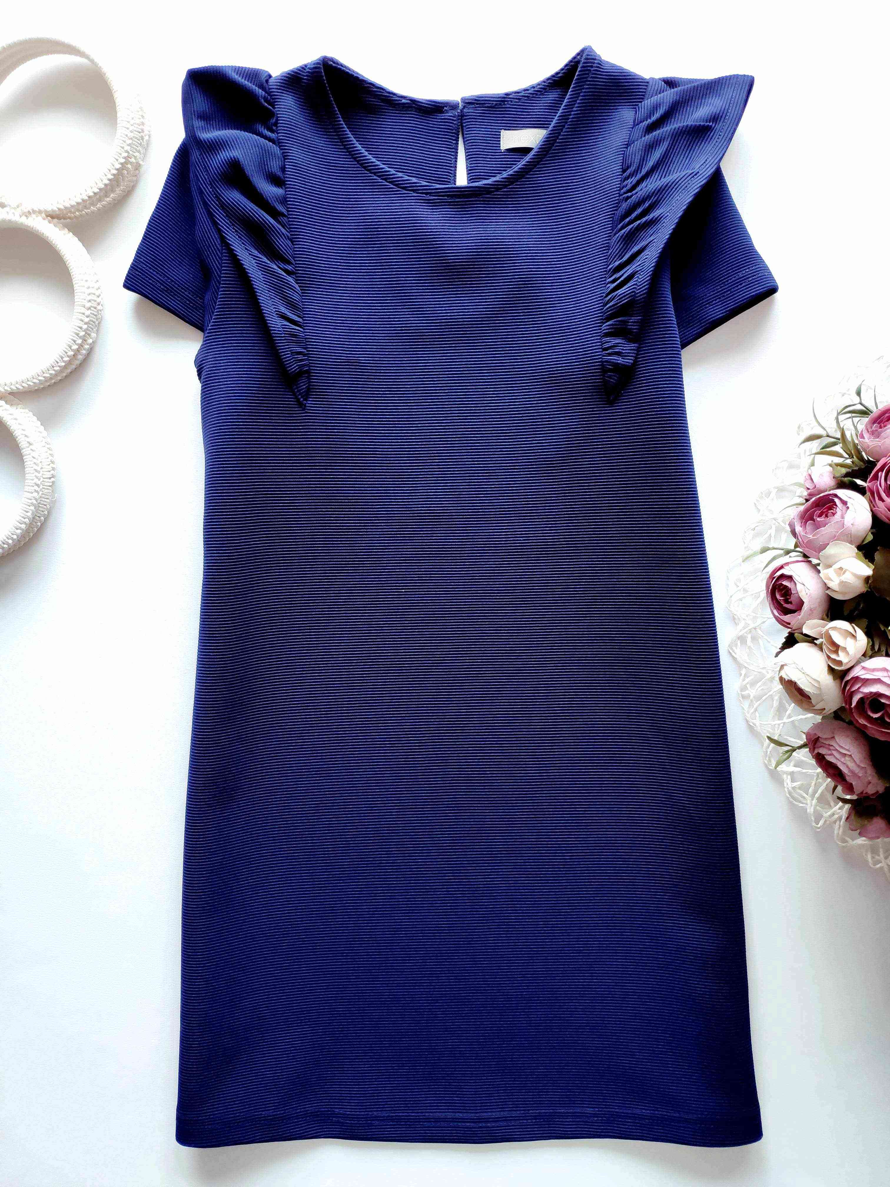 7,8 років, зріст 122,128 Синя сукня