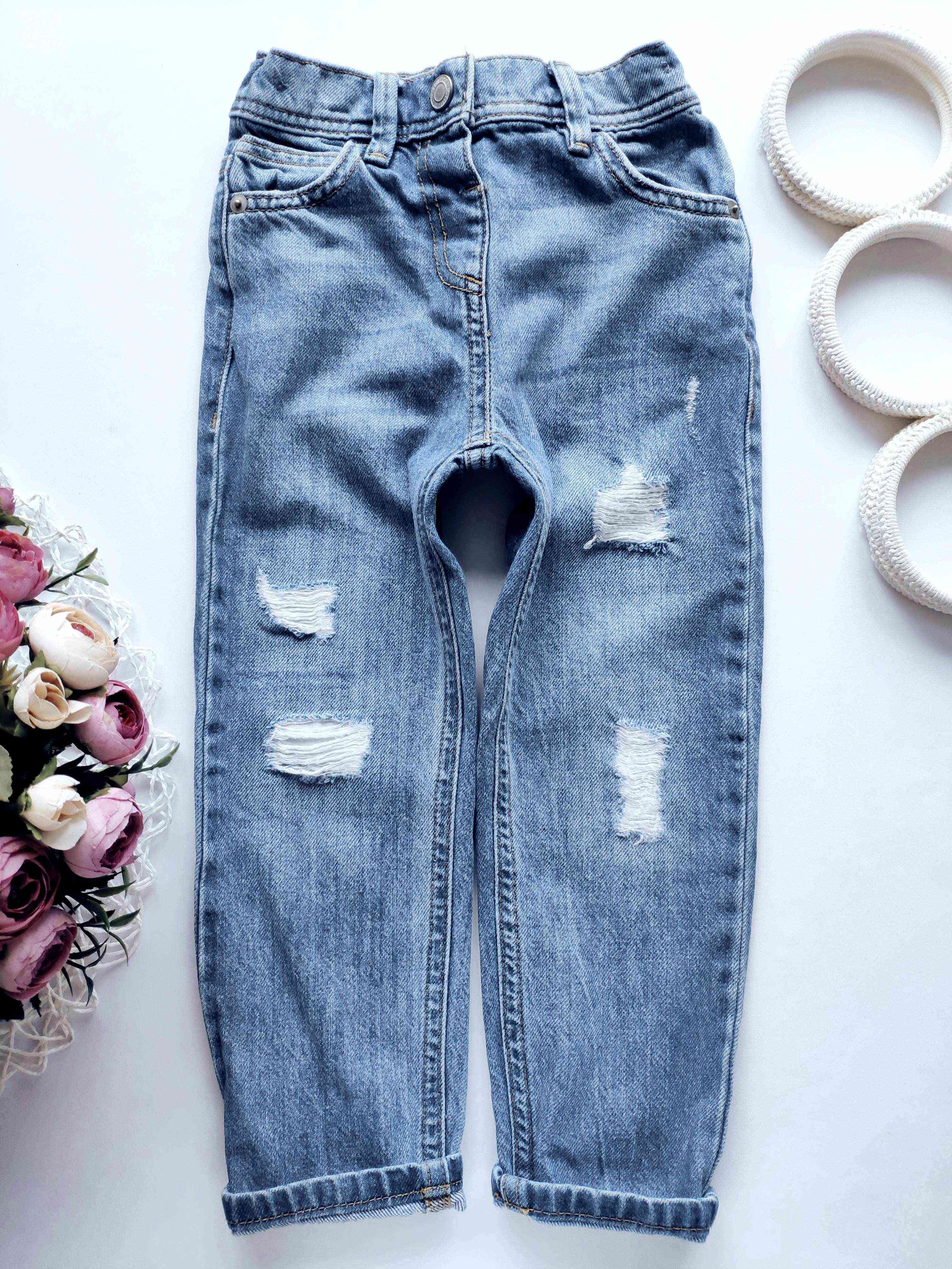 4,5 років, зріст 104,110 Модні дитячі джинси