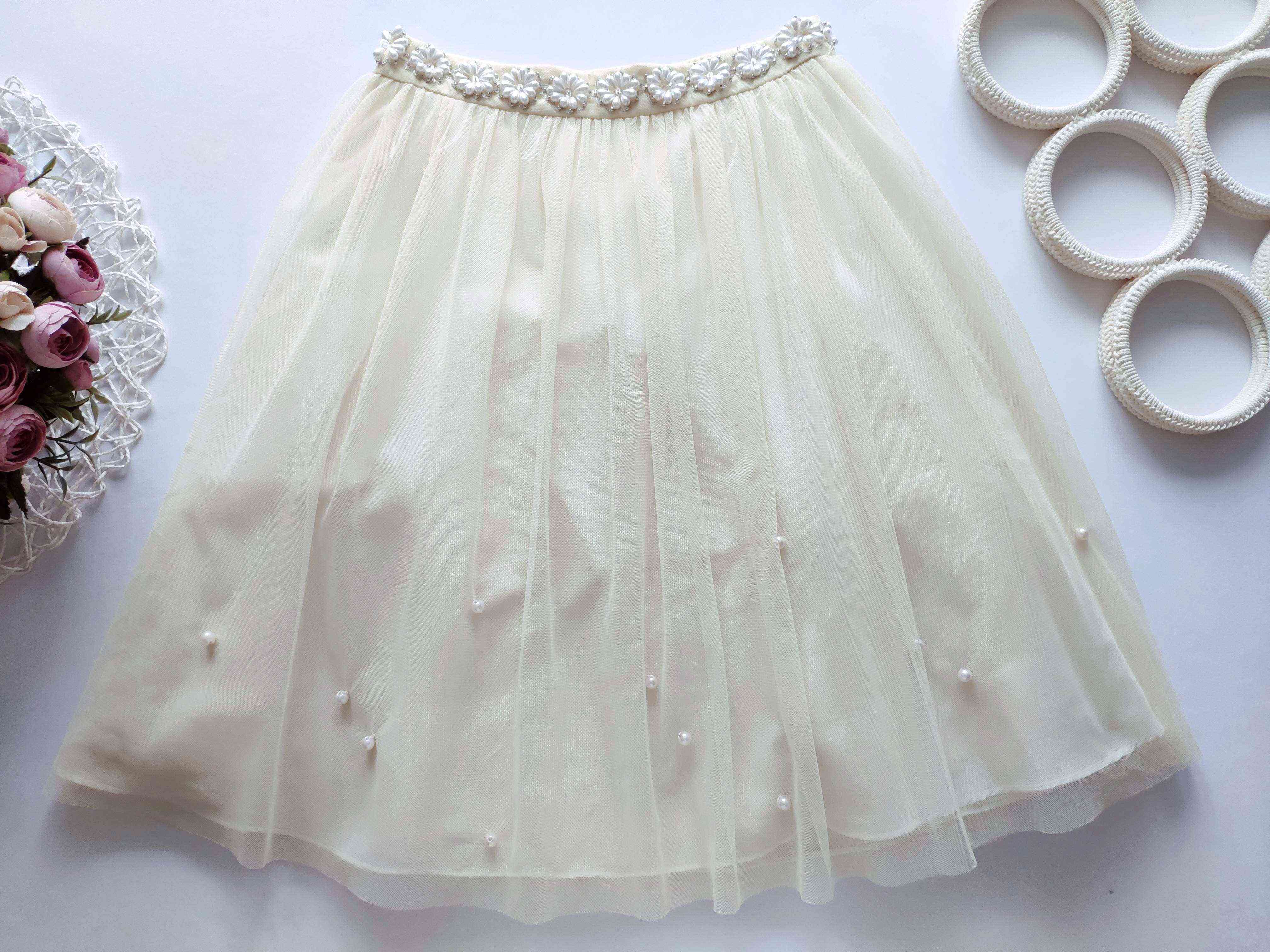 8 років, зріст 128 Розкішна дитяча спідниця