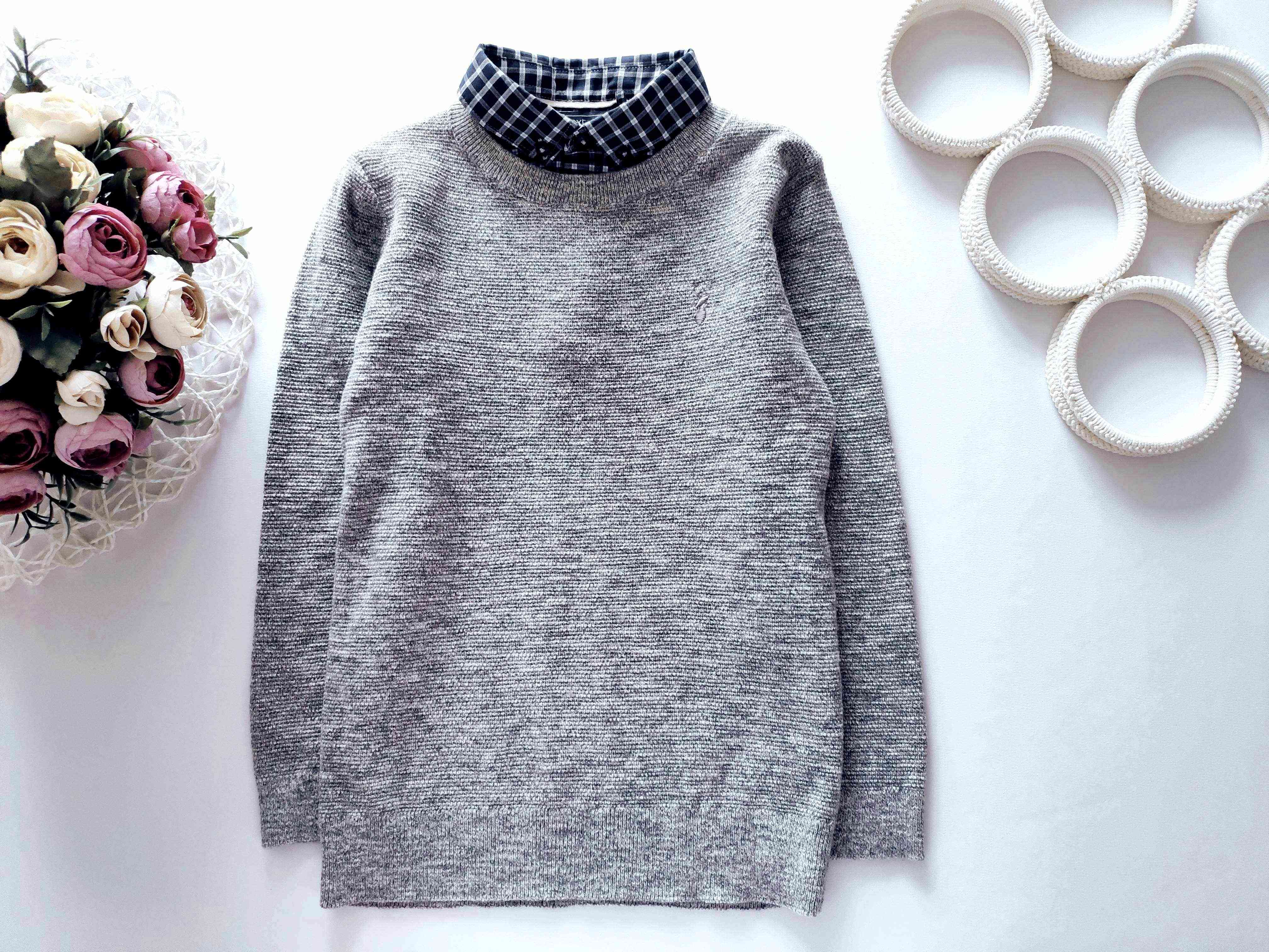 6 років, зріст 116 Светр-обманка для хлопчика