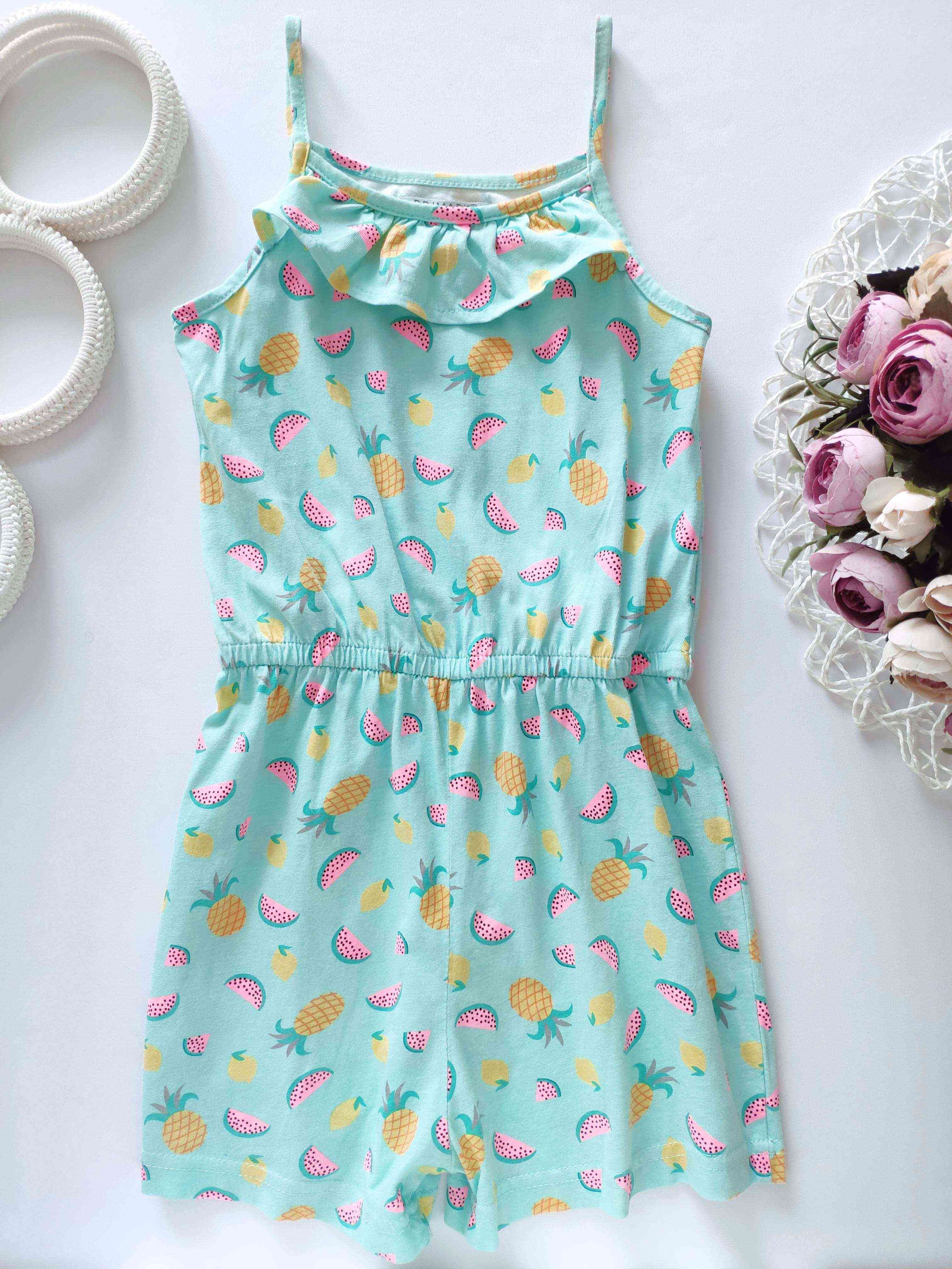 5,6 років, зріст 116 Ромпер з ананасами