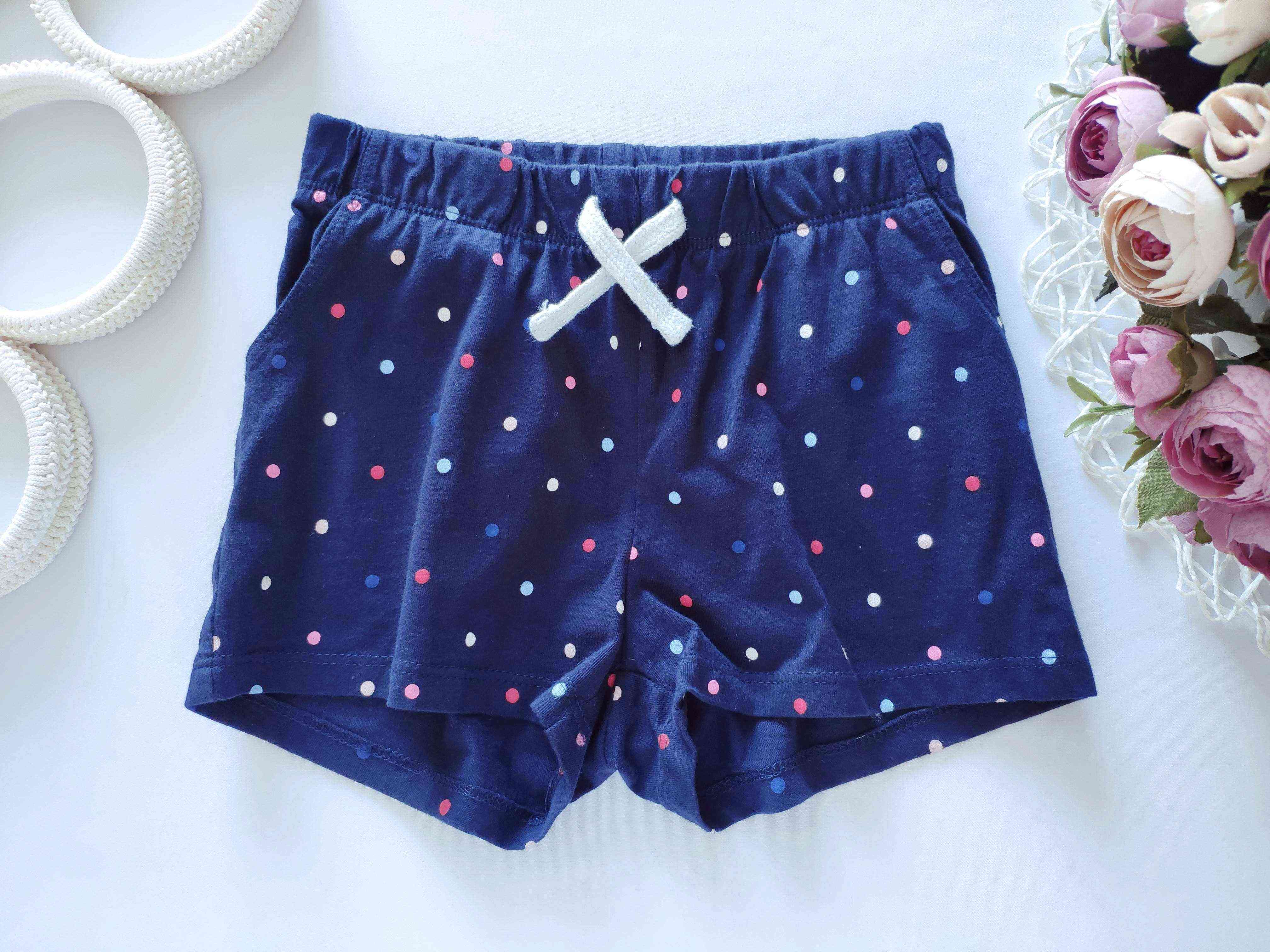 5,6 років, зріст 116 Шорти в горошок