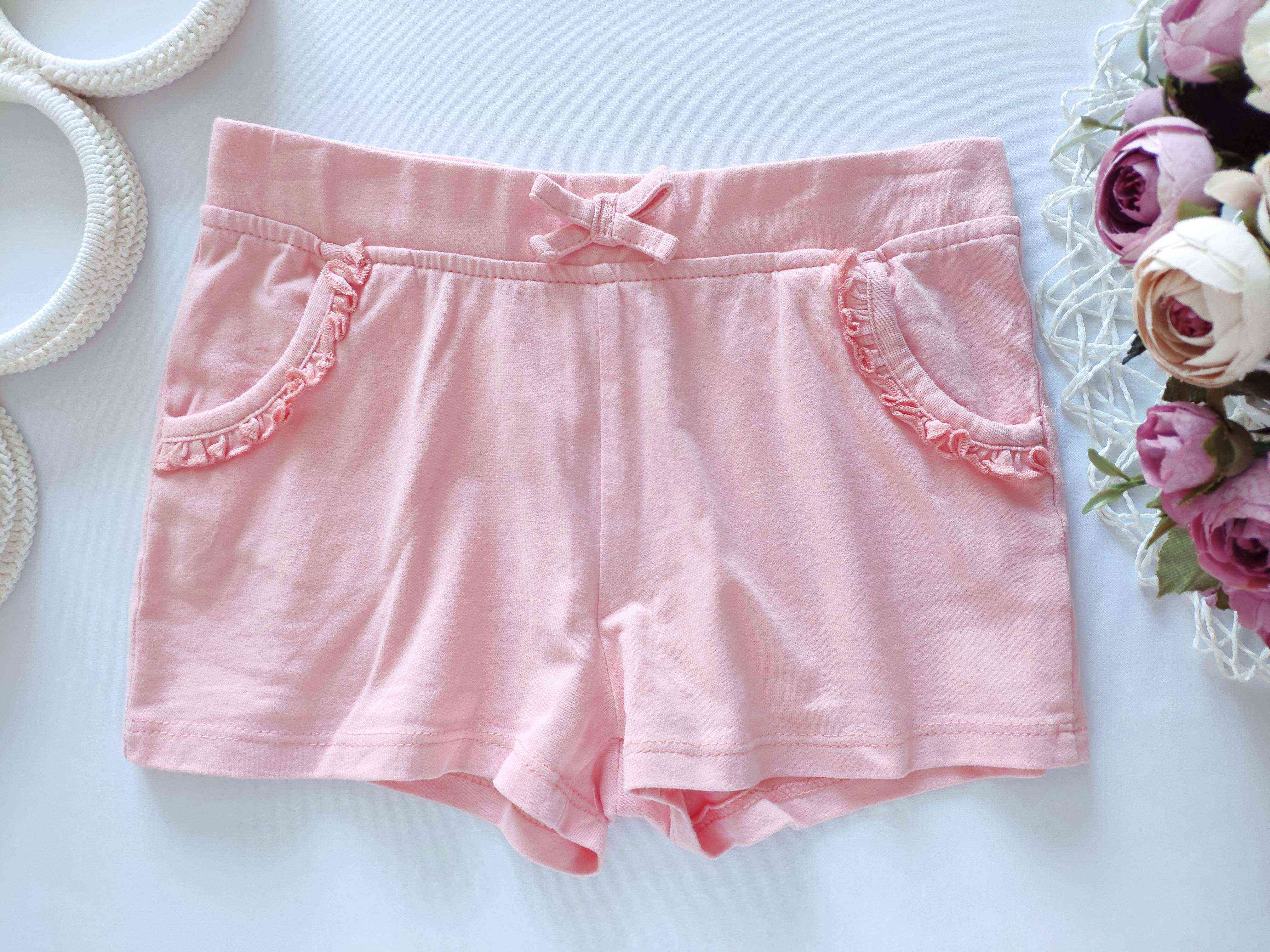 5,6 років, зріст 110,116 Персикові шорти