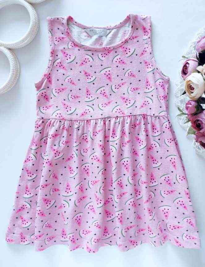 3,4 роки, зріст 98,104 Сукня в кавунах