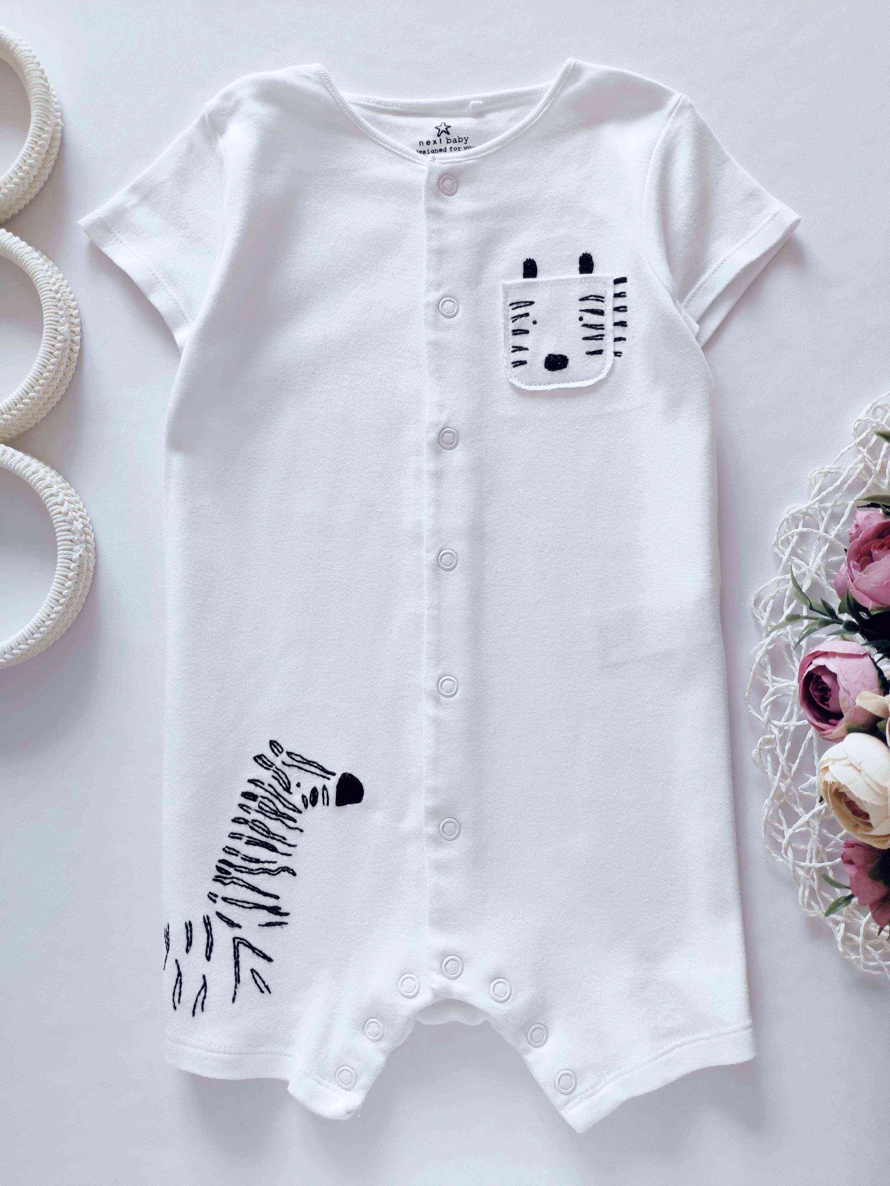 12\18 міс, зріст 86 Ромпер із зеброю