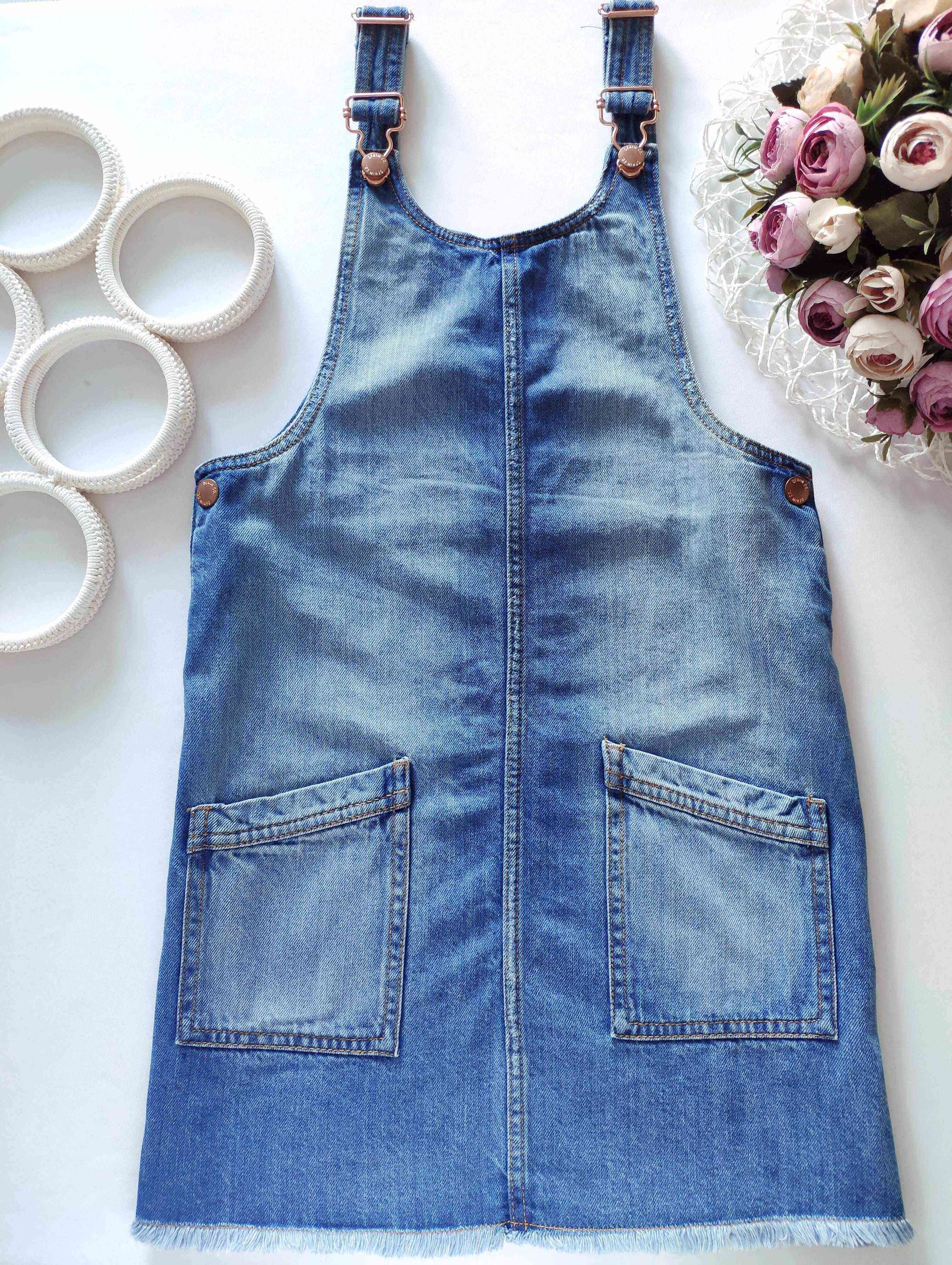 11,12 років, зріст 152 Джинсовий сарафан