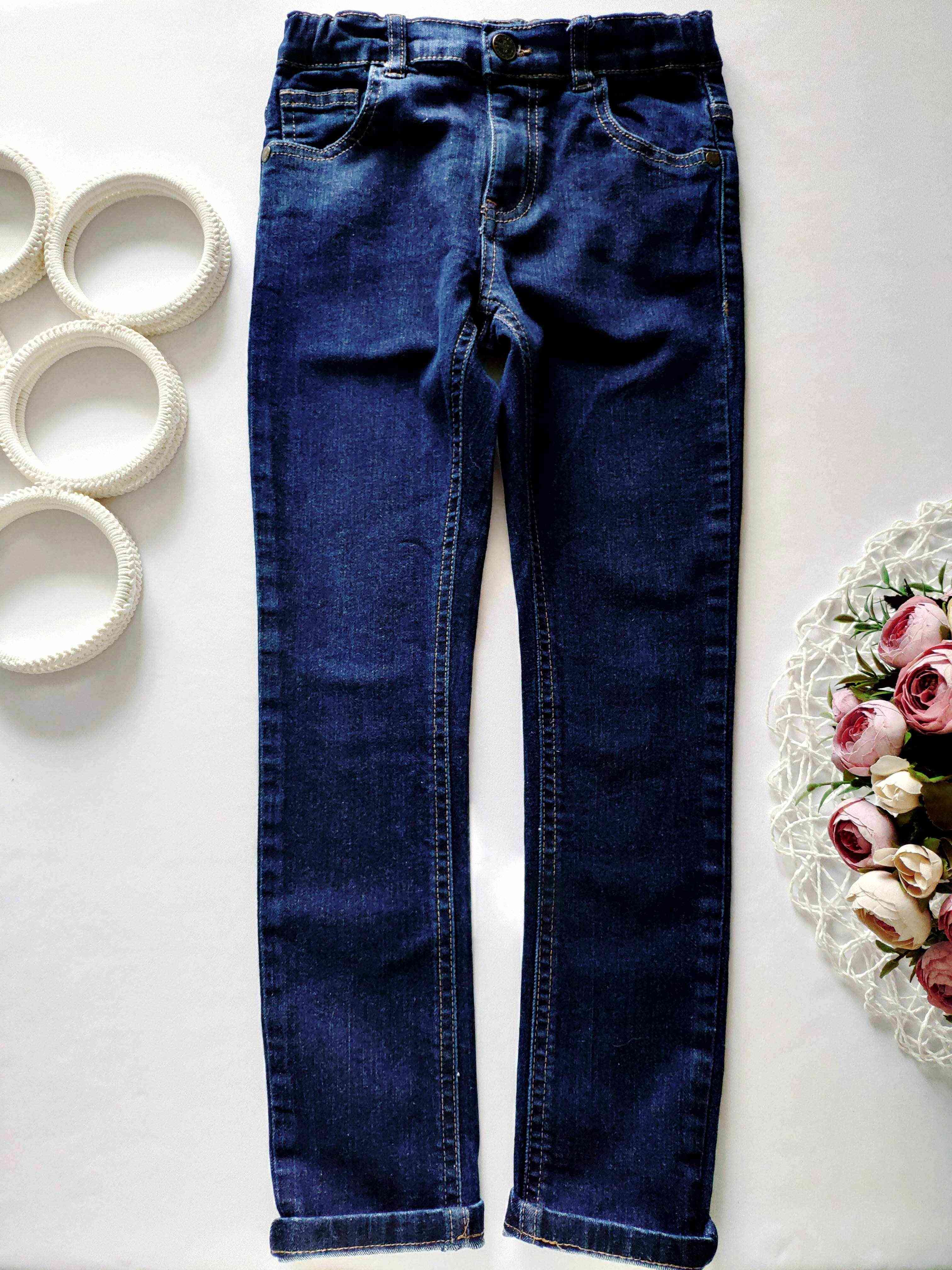 7,8 років, зріст 128 Стрейчові джинси