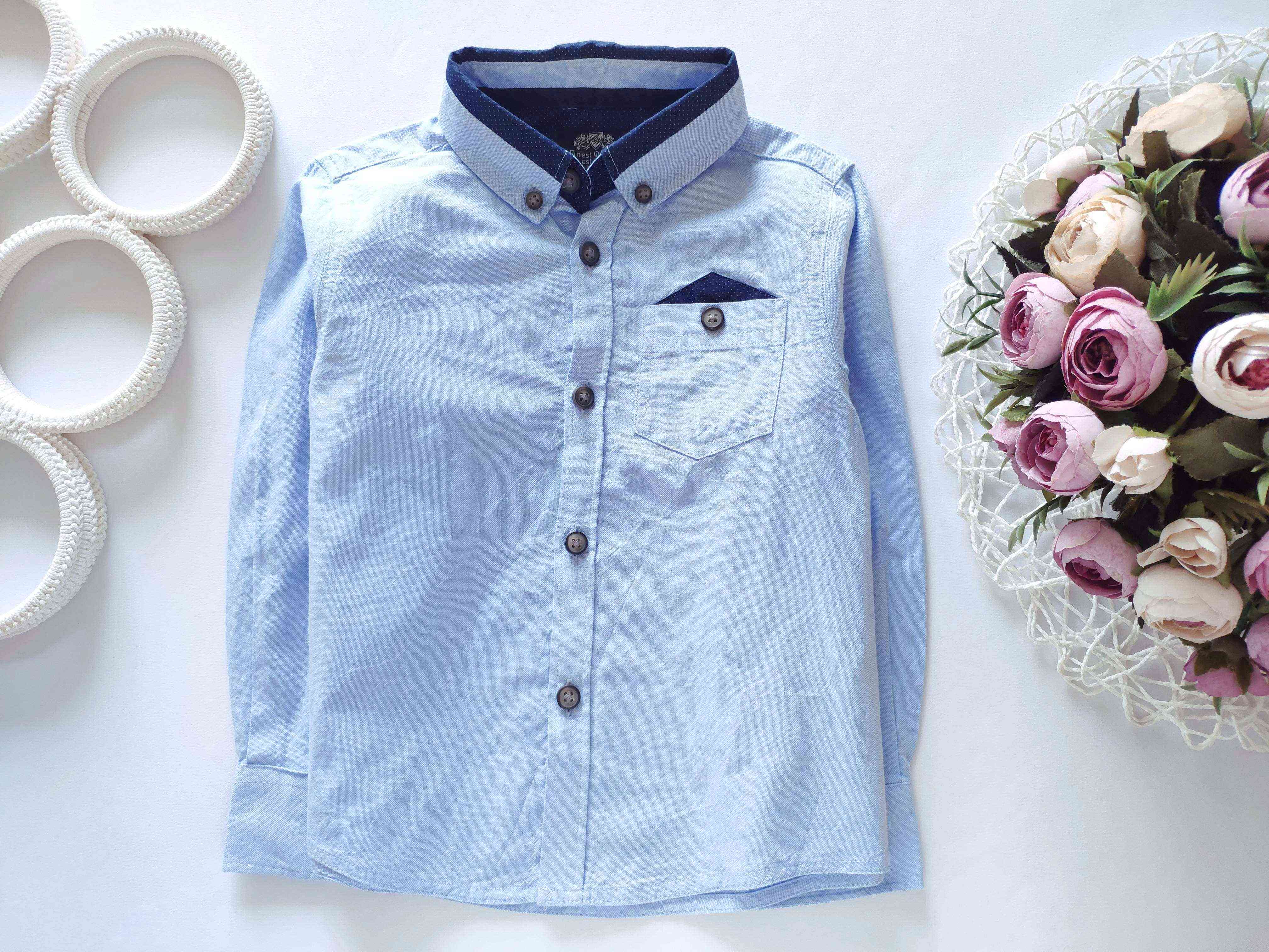 3 года, рост 98 Рубашка для мальчика