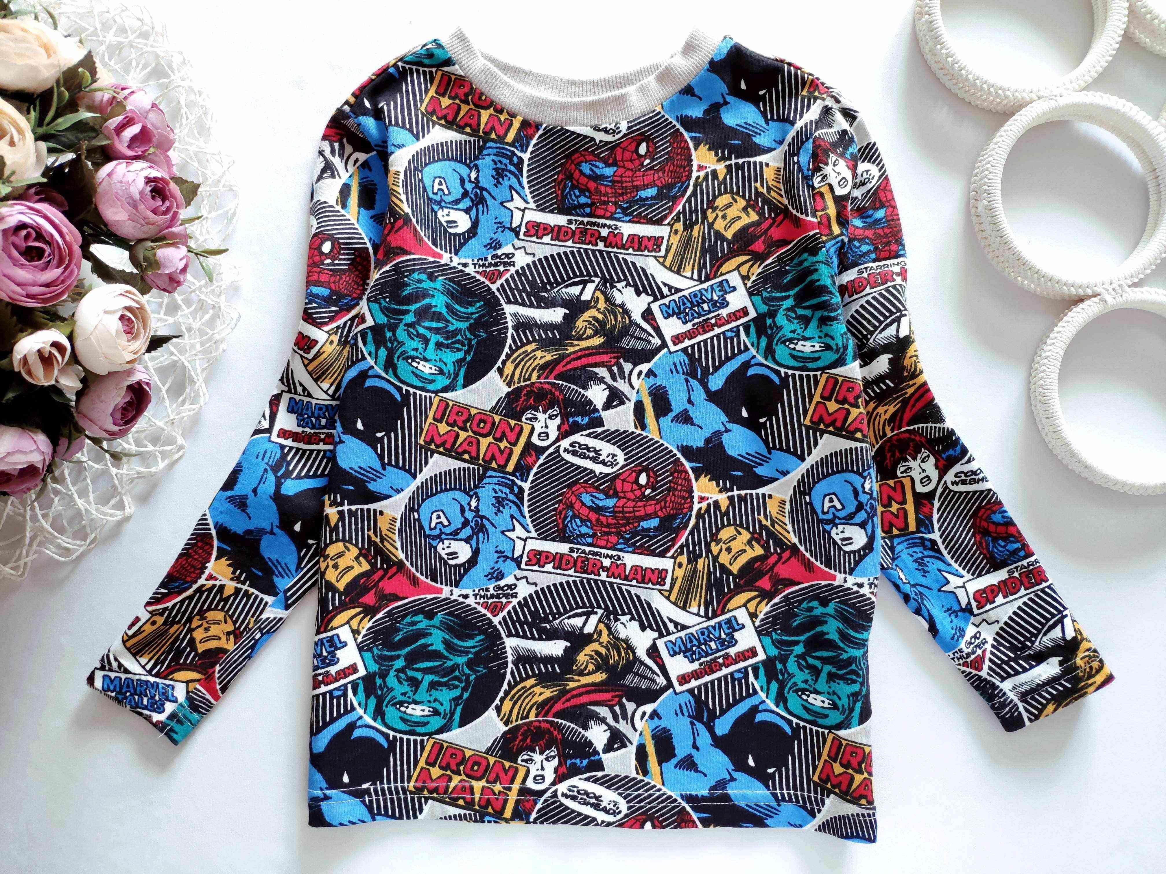 4,5 лет, рост 110 Лонгслив Spider- man