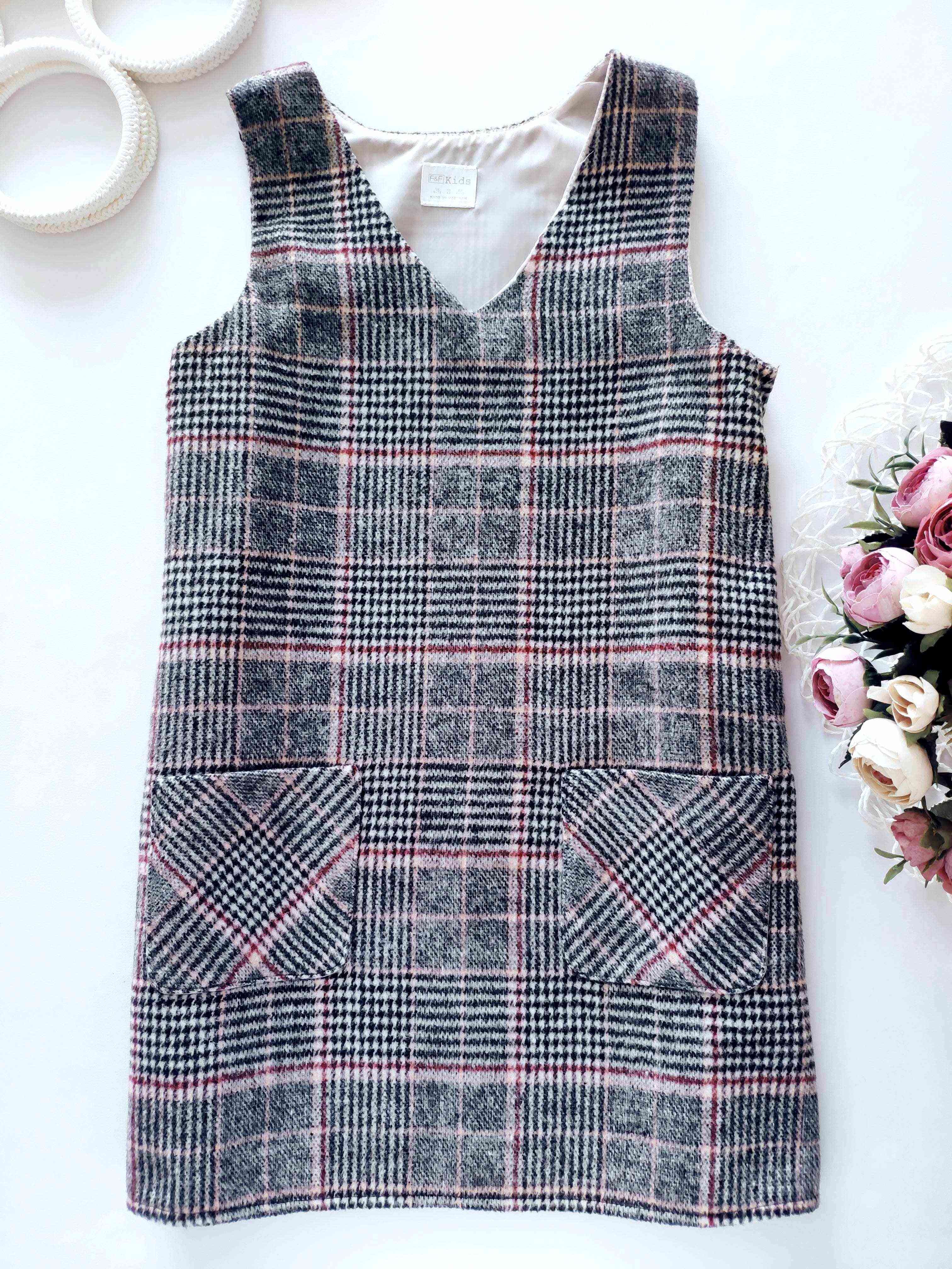 6,7 років, зріст 122 Теплий сарафан