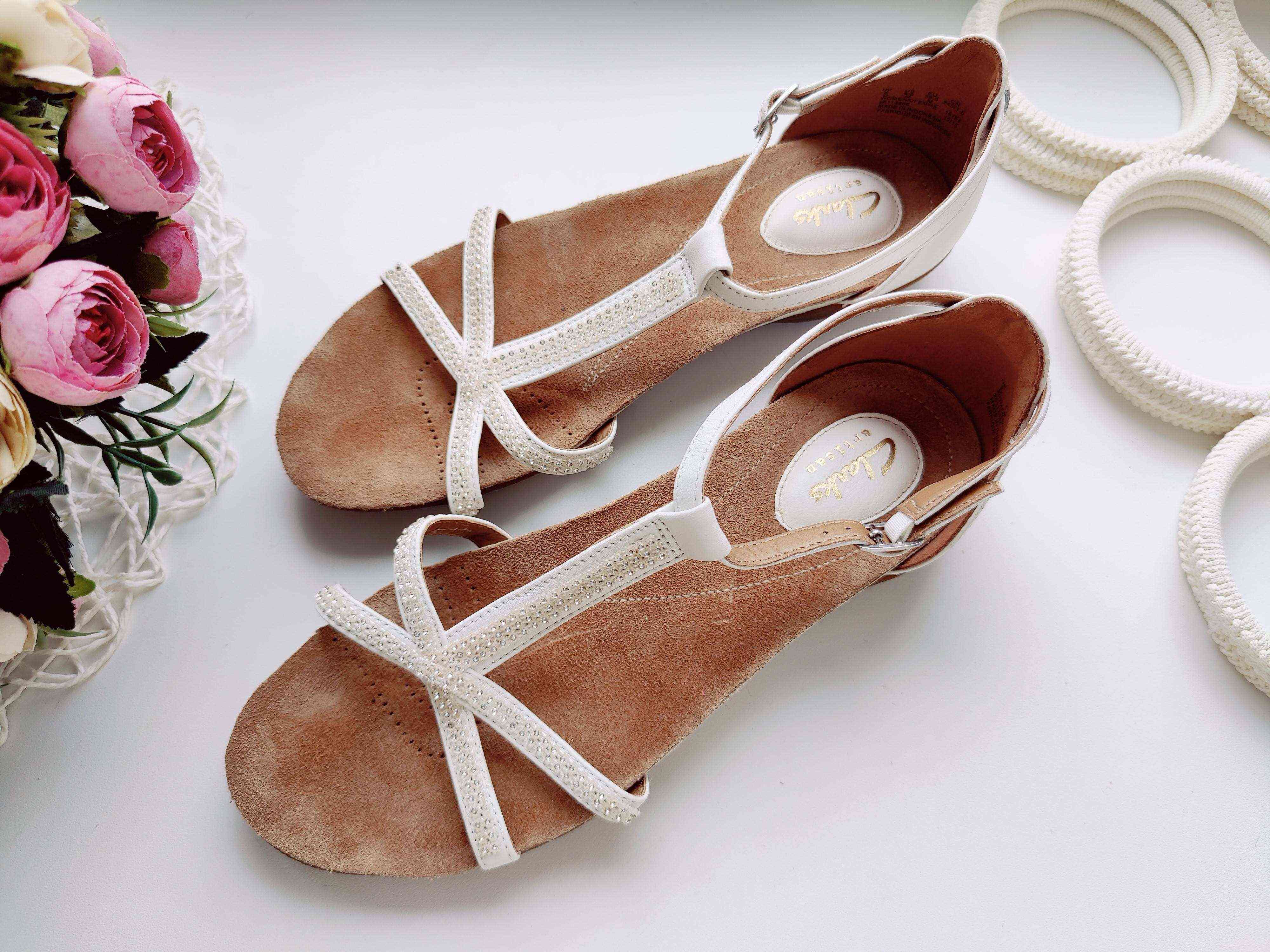 39,5 (25 см) Шкіряні босоніжки