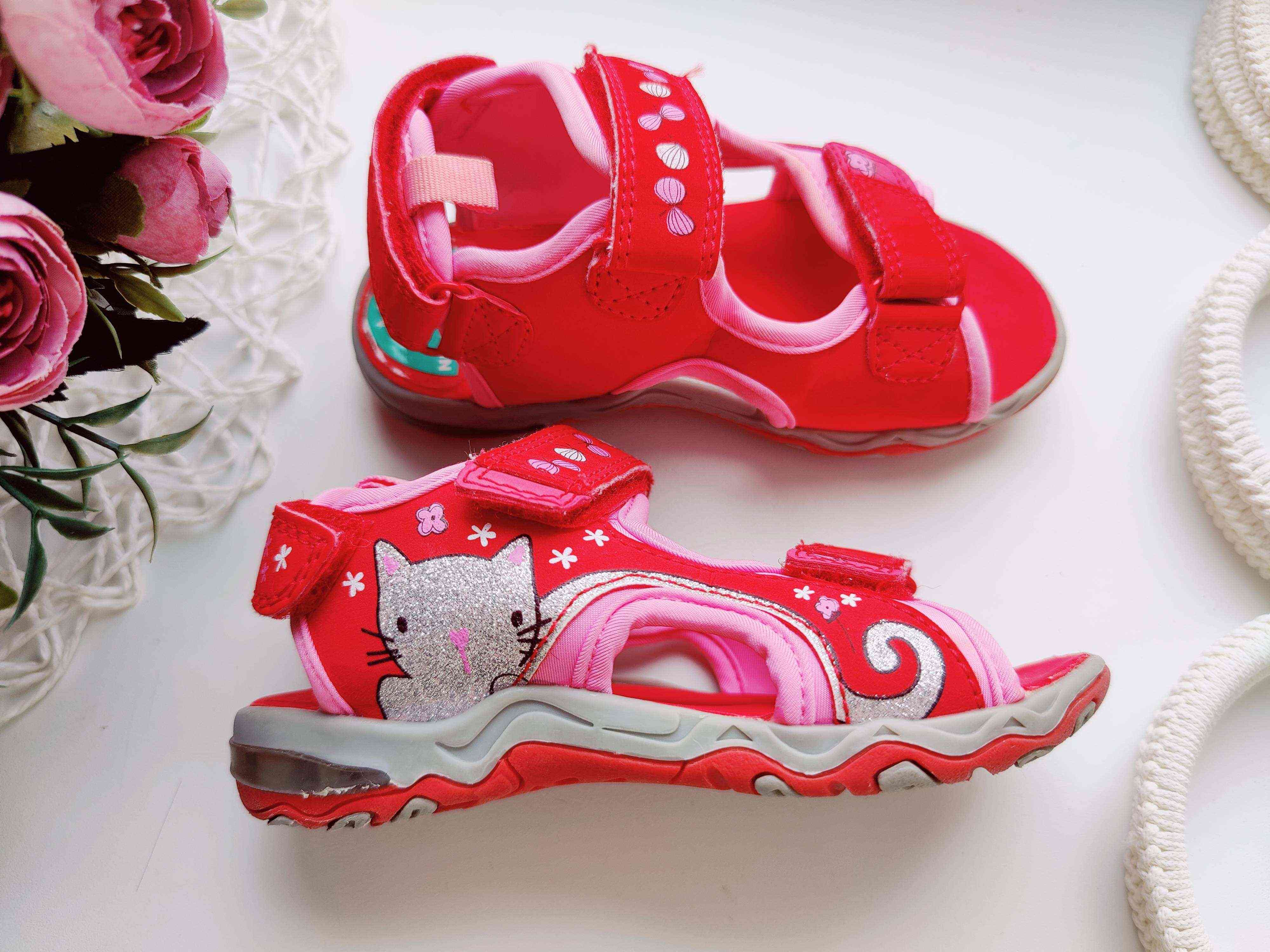 25 (16,3 см) Босоніжки з мигалками