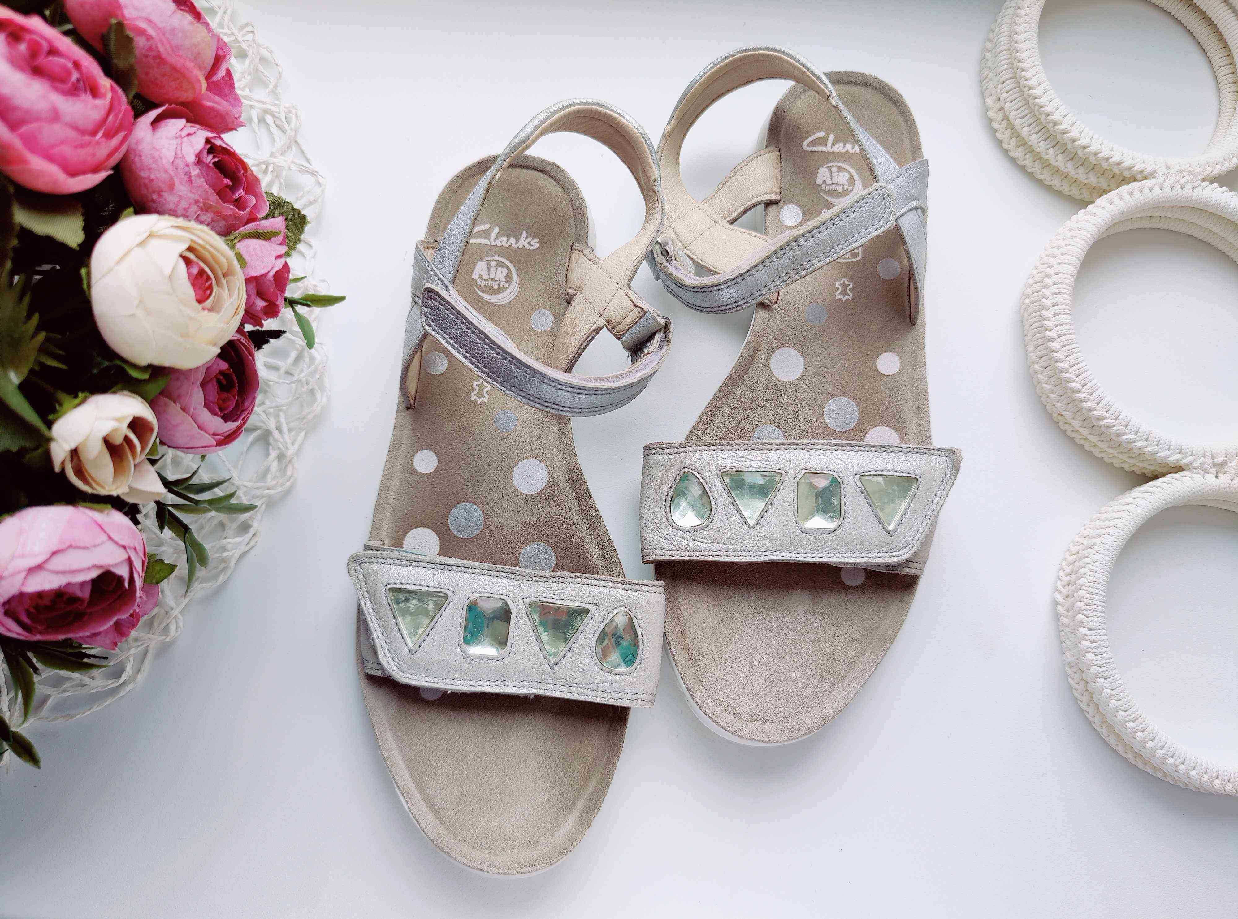 37,5 (23-24 см) Шкіряні босоніжки