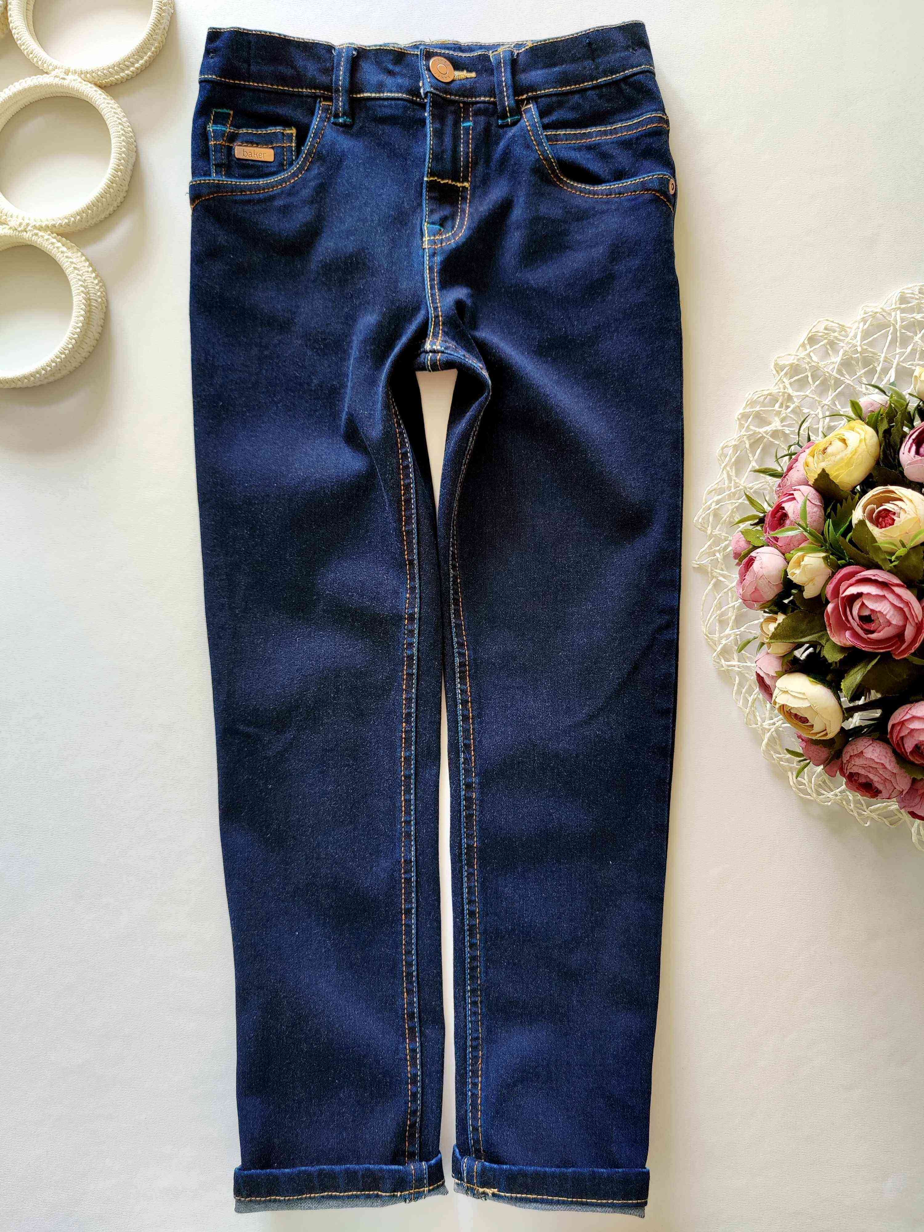 8 років, зріст 128 Стрейчові джинси