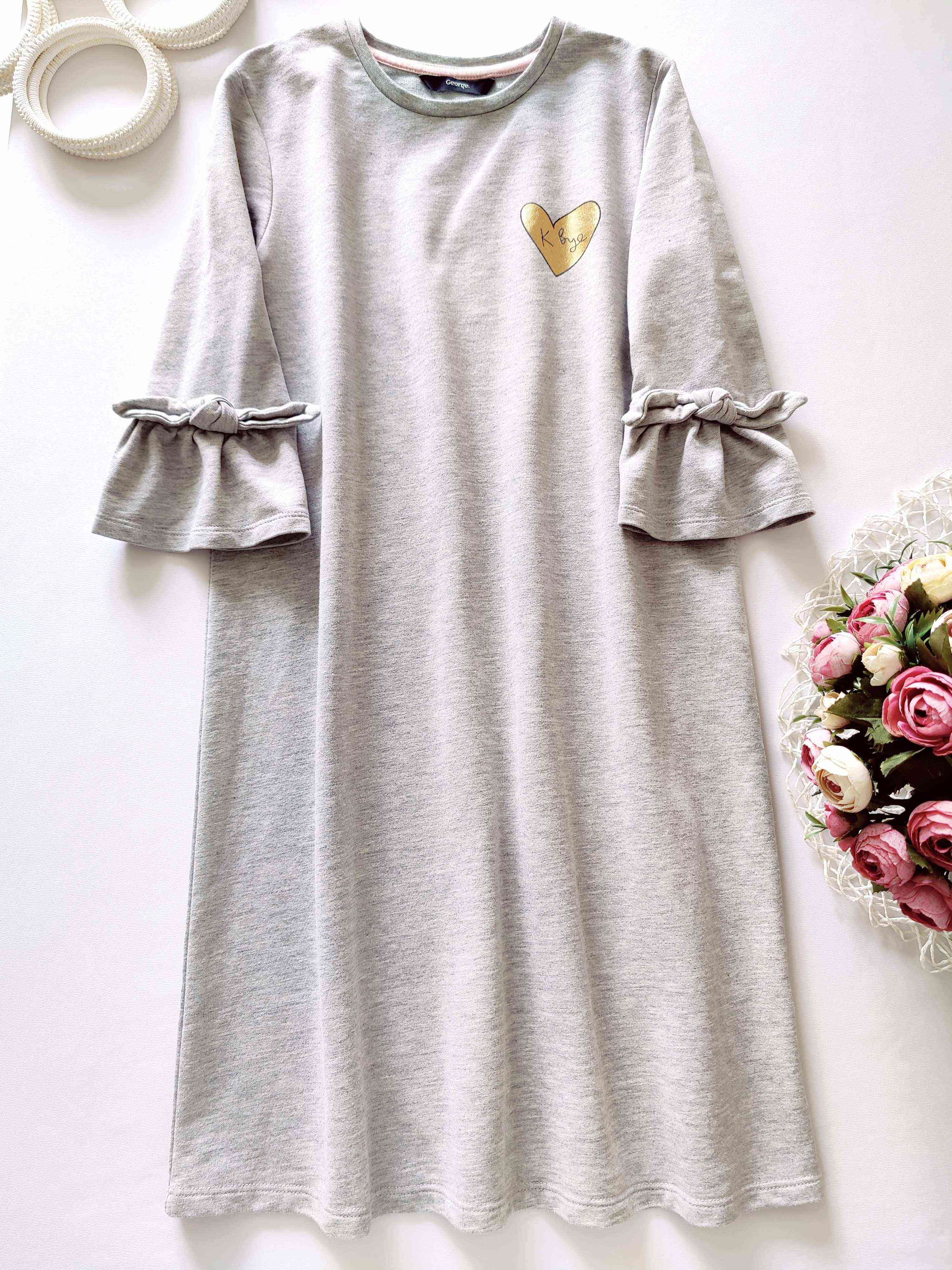 11,12 років, зріст 146,152 Сукня під кросівки