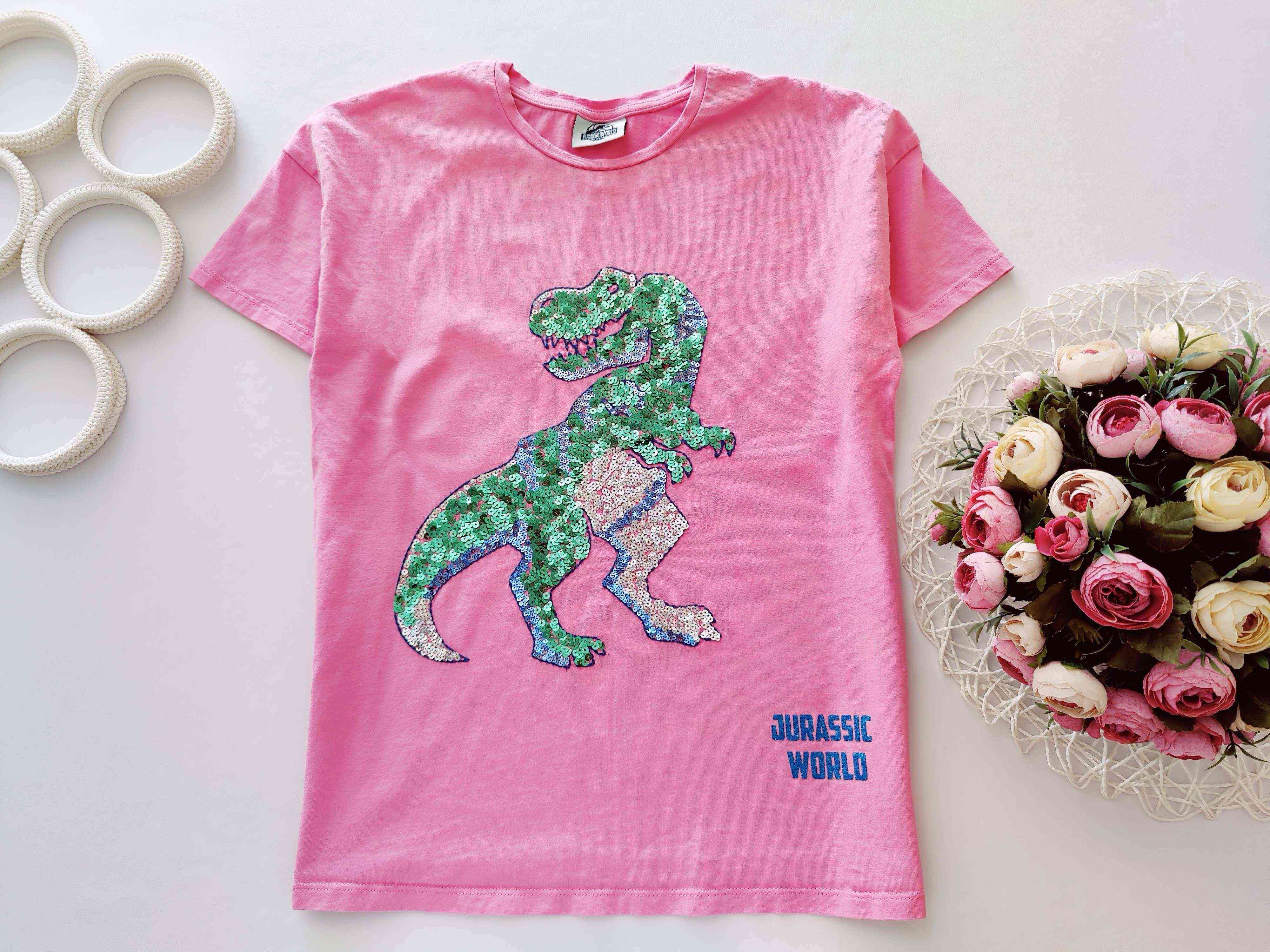 11,12 років, зріст 146,152 Футболка з паєтками