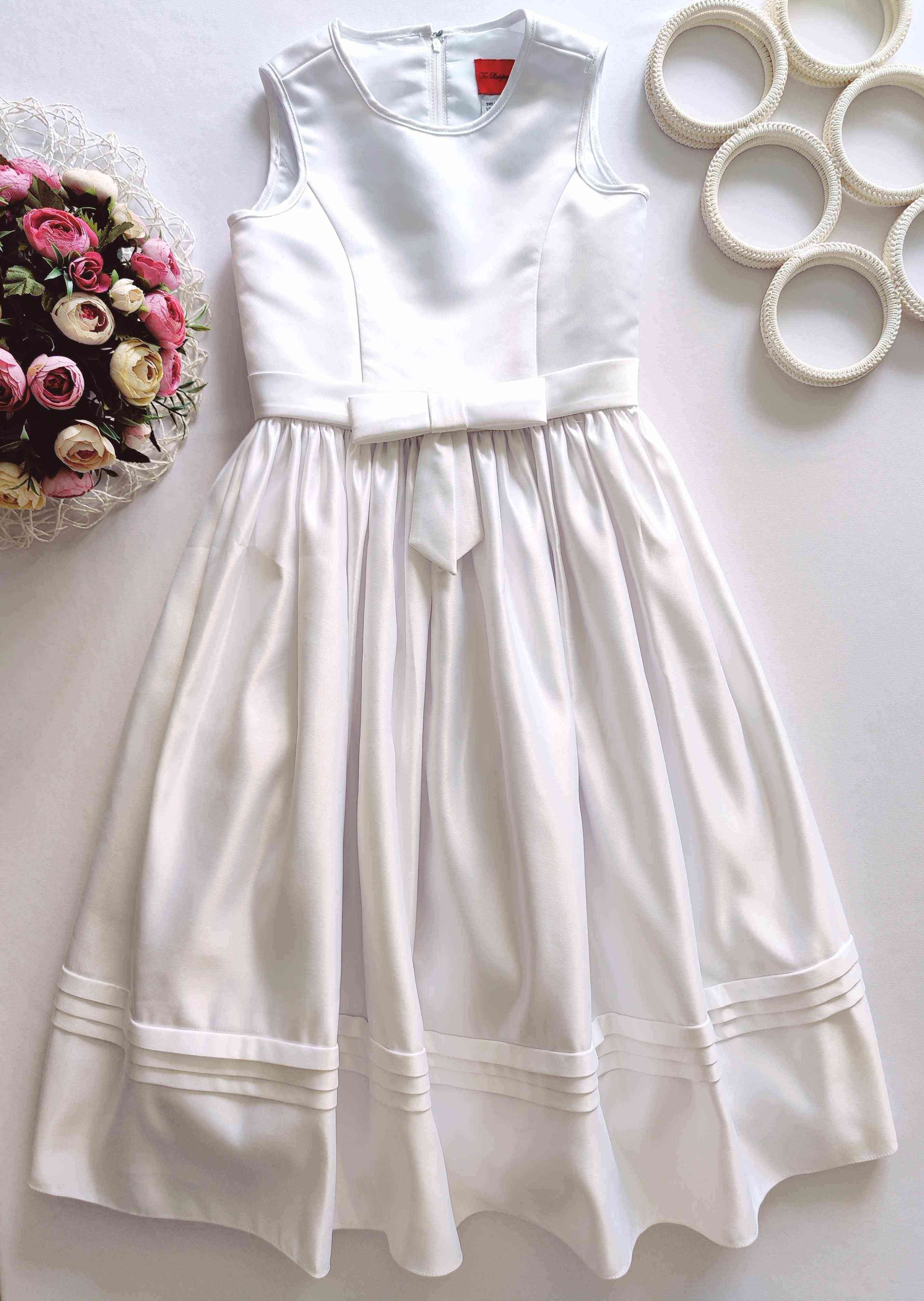 8 років, зріст 128 Біла сукня