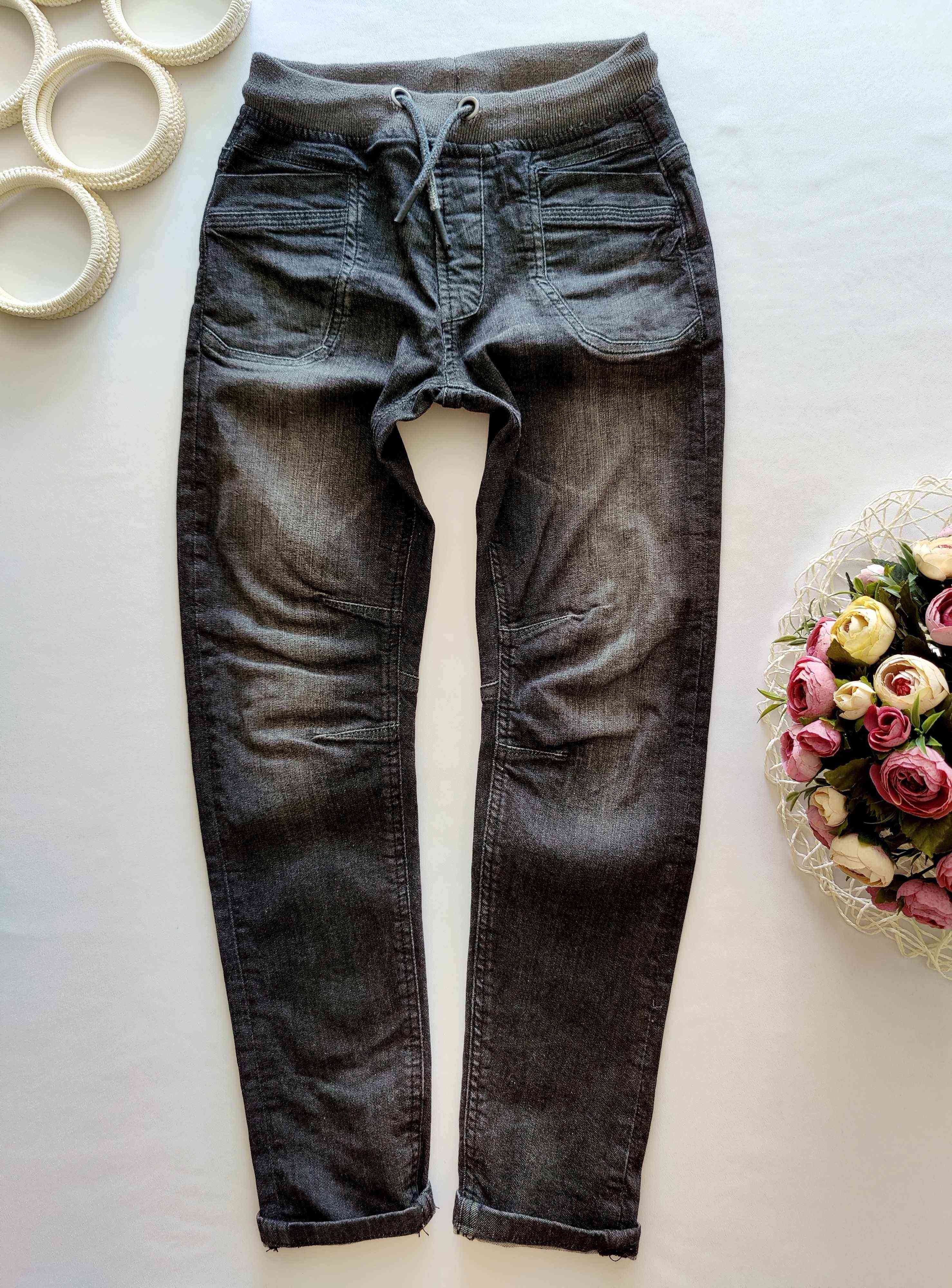 9,10 років, зріст 134,140 Джинси на резинці