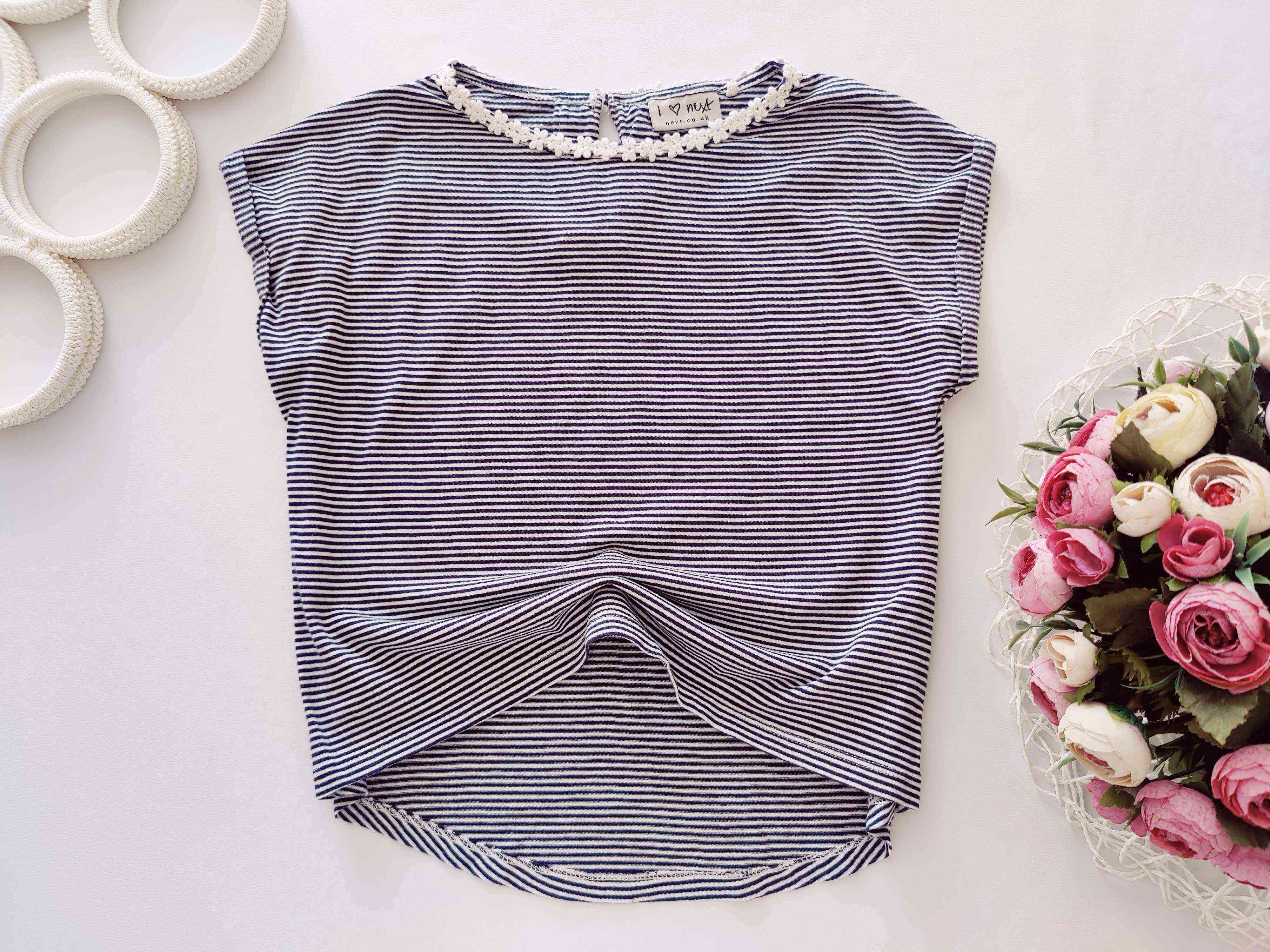 5 років, зріст 110 Смугаста футболка