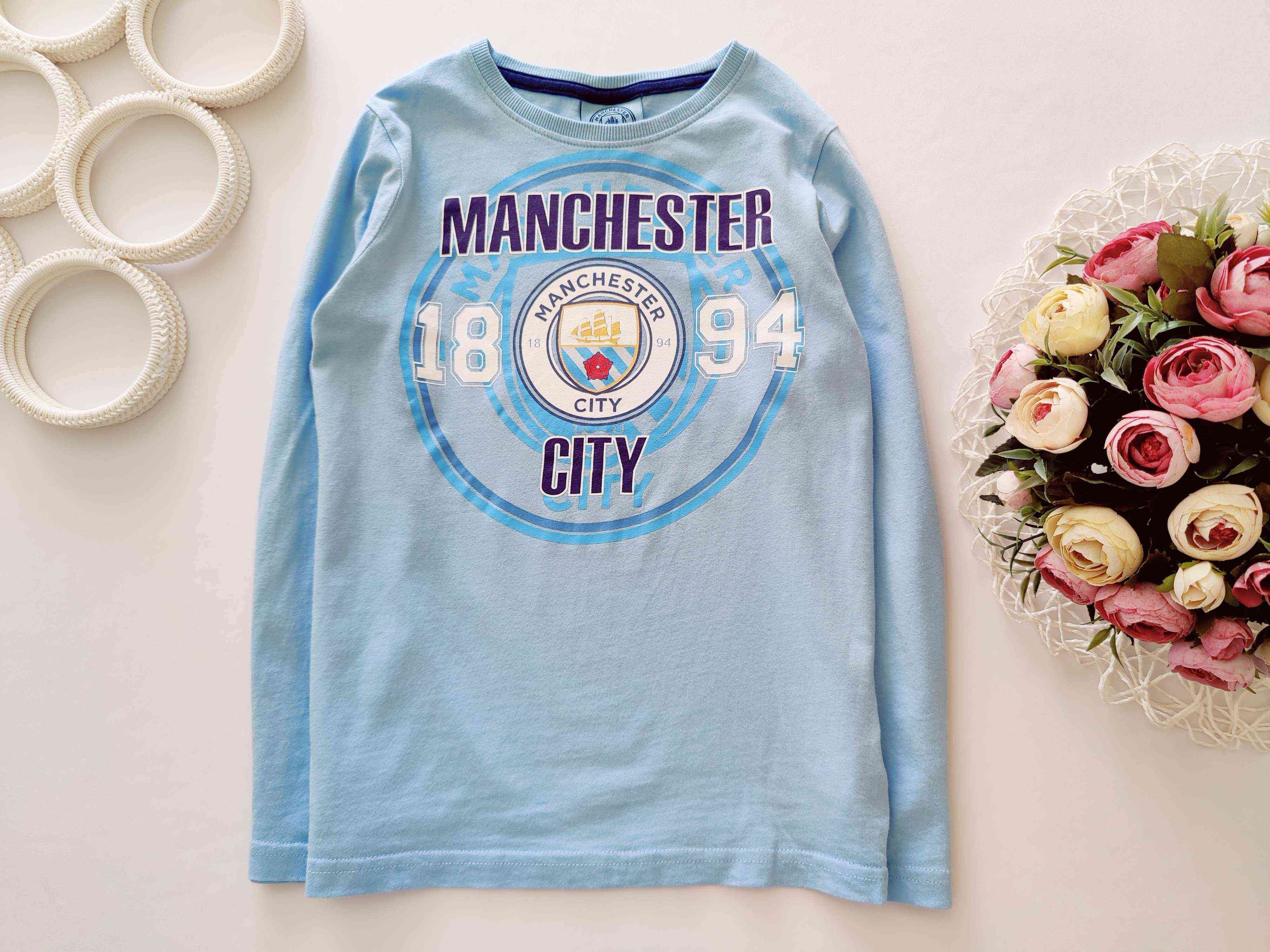 8,9 років, зріст 134 Лонгслів Manchester city
