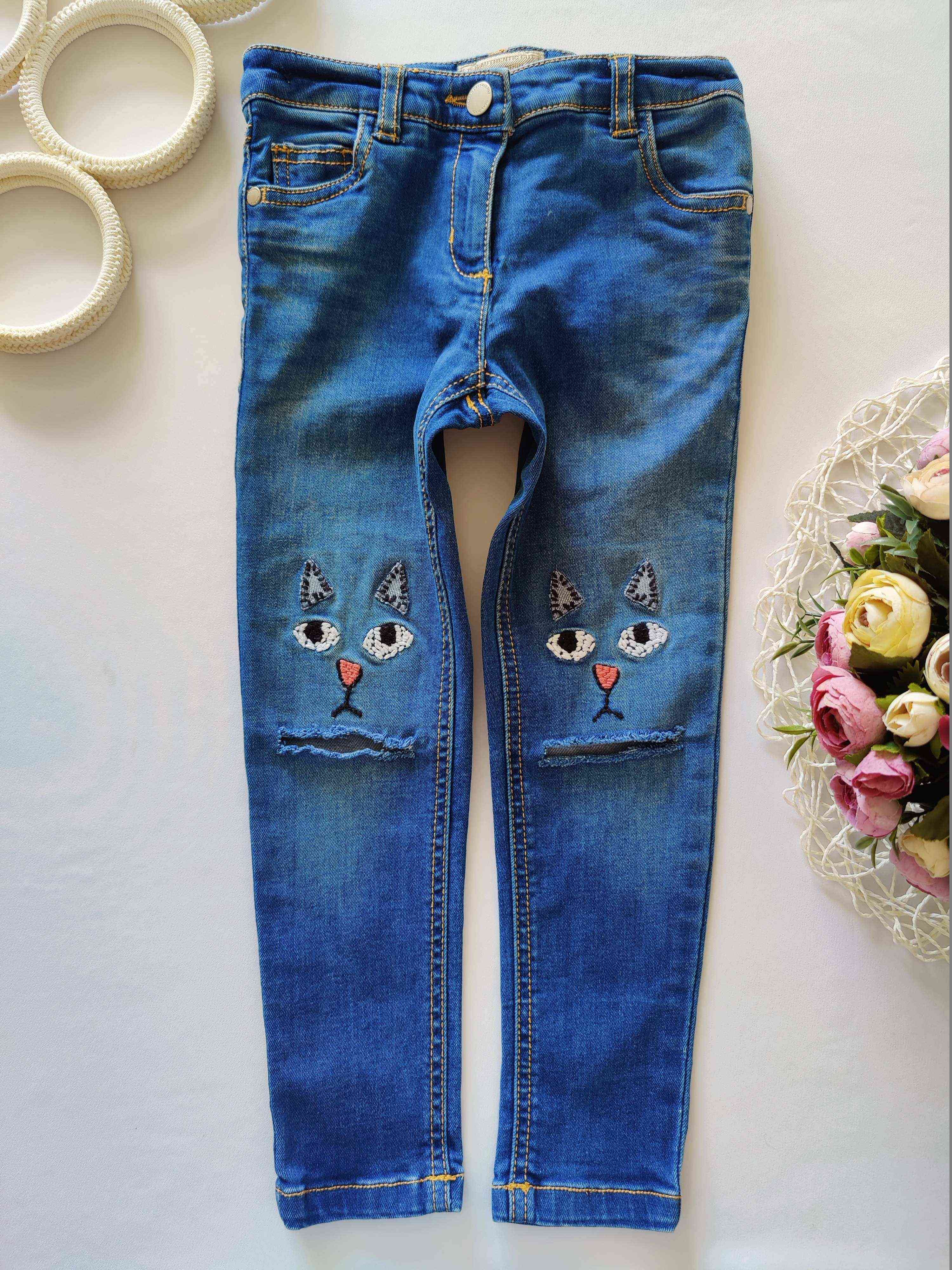 6 років, зріст 116 Джинси для дівчинки