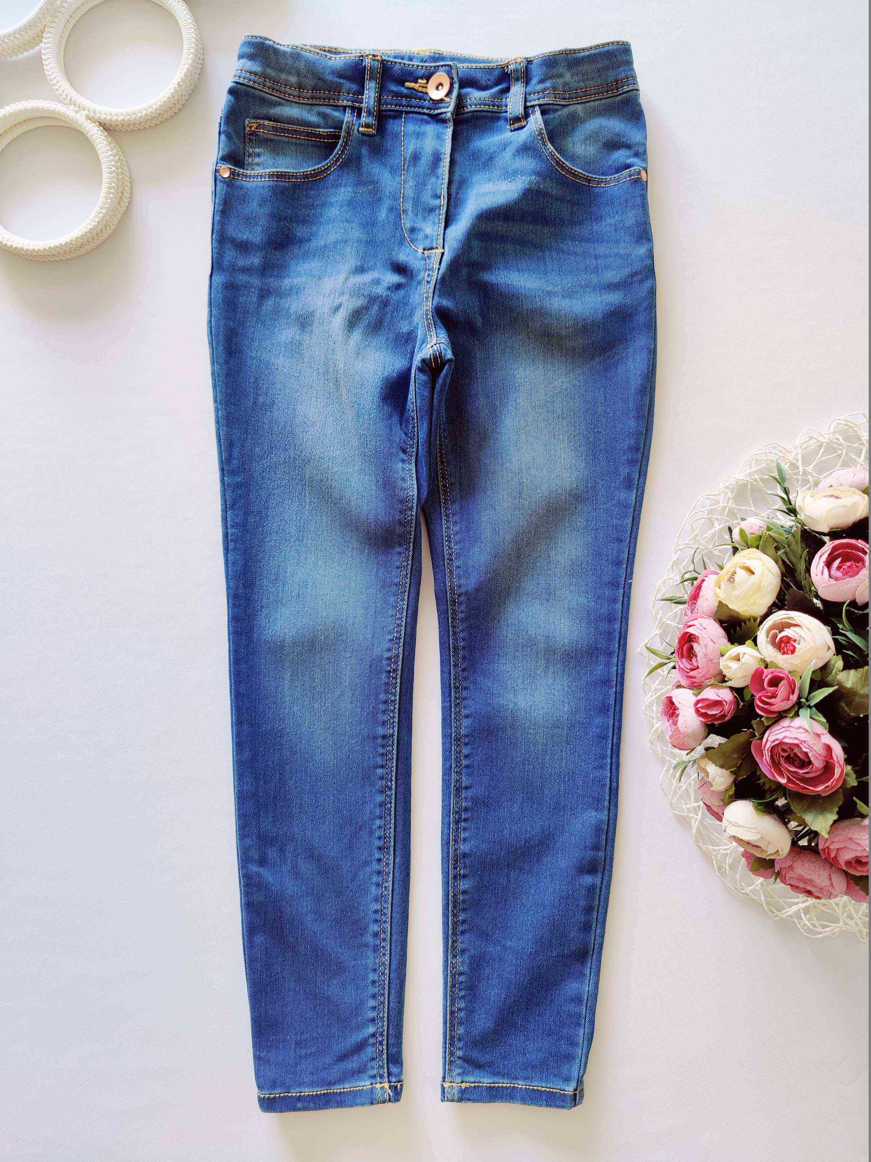 7,8 років, зріст 122,128 Стрейчові джинси скінні