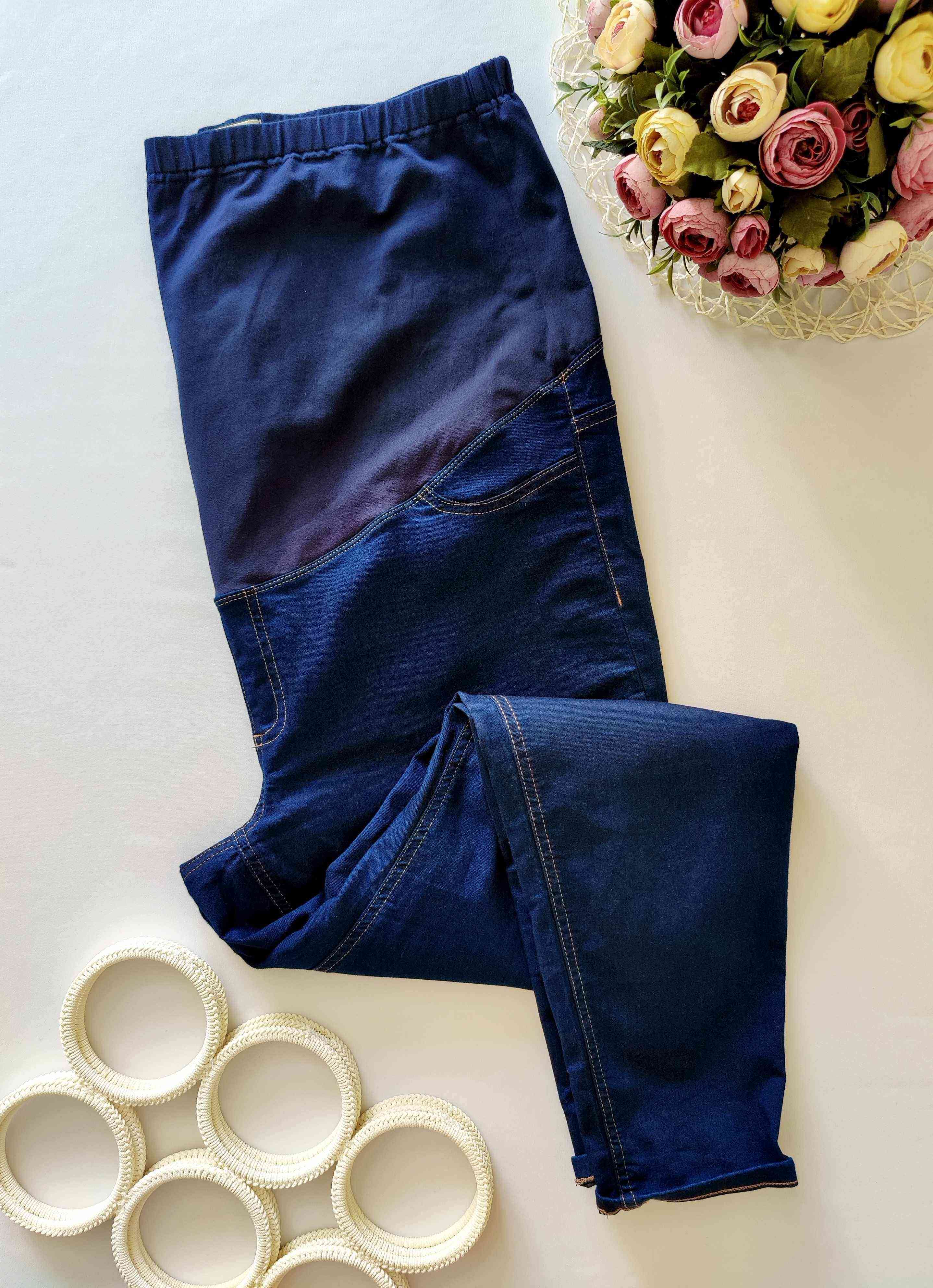 Стрейчові джегінси для вагітних