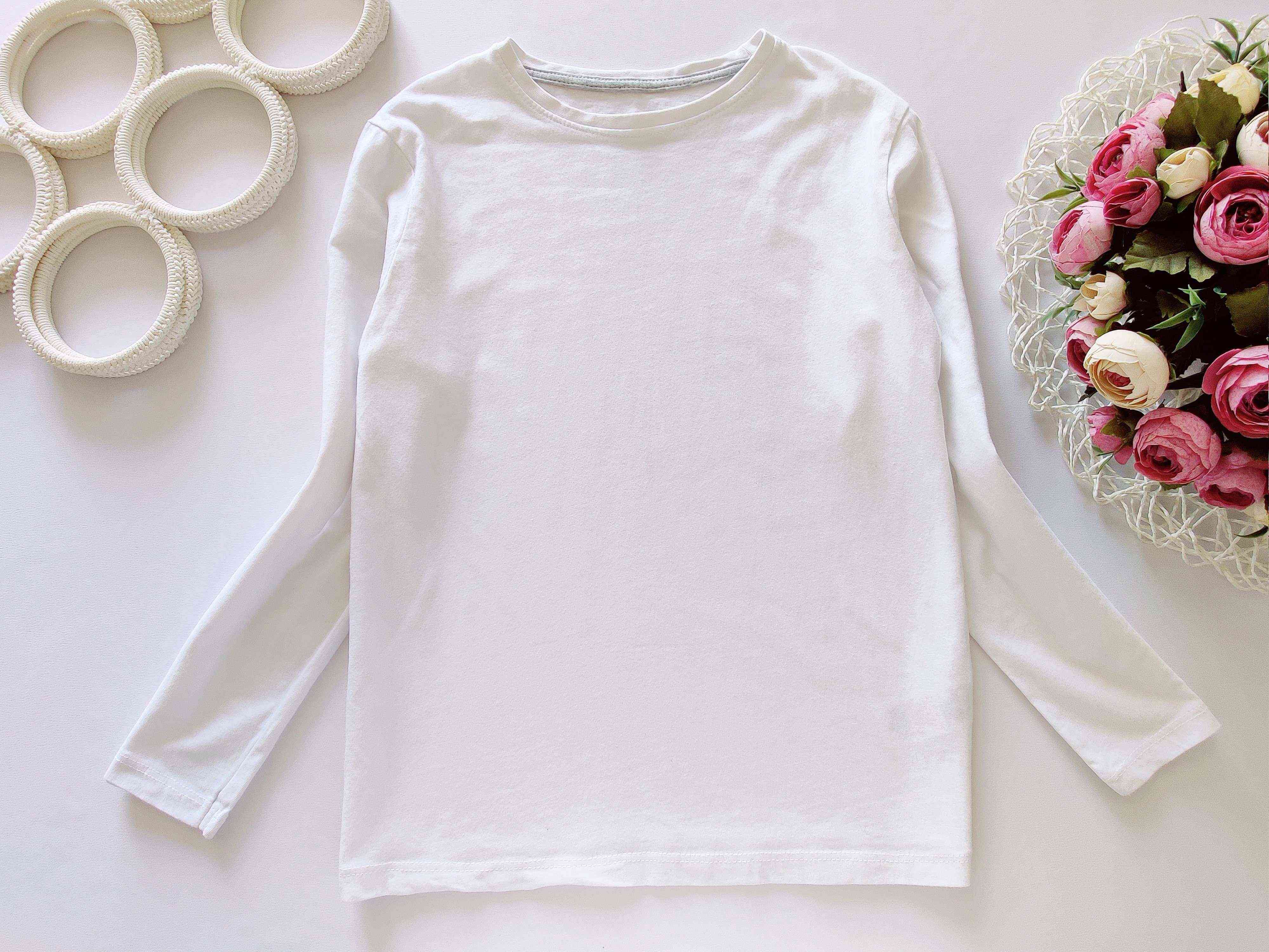 8,9 років, зріст 134 Білий лонгслів