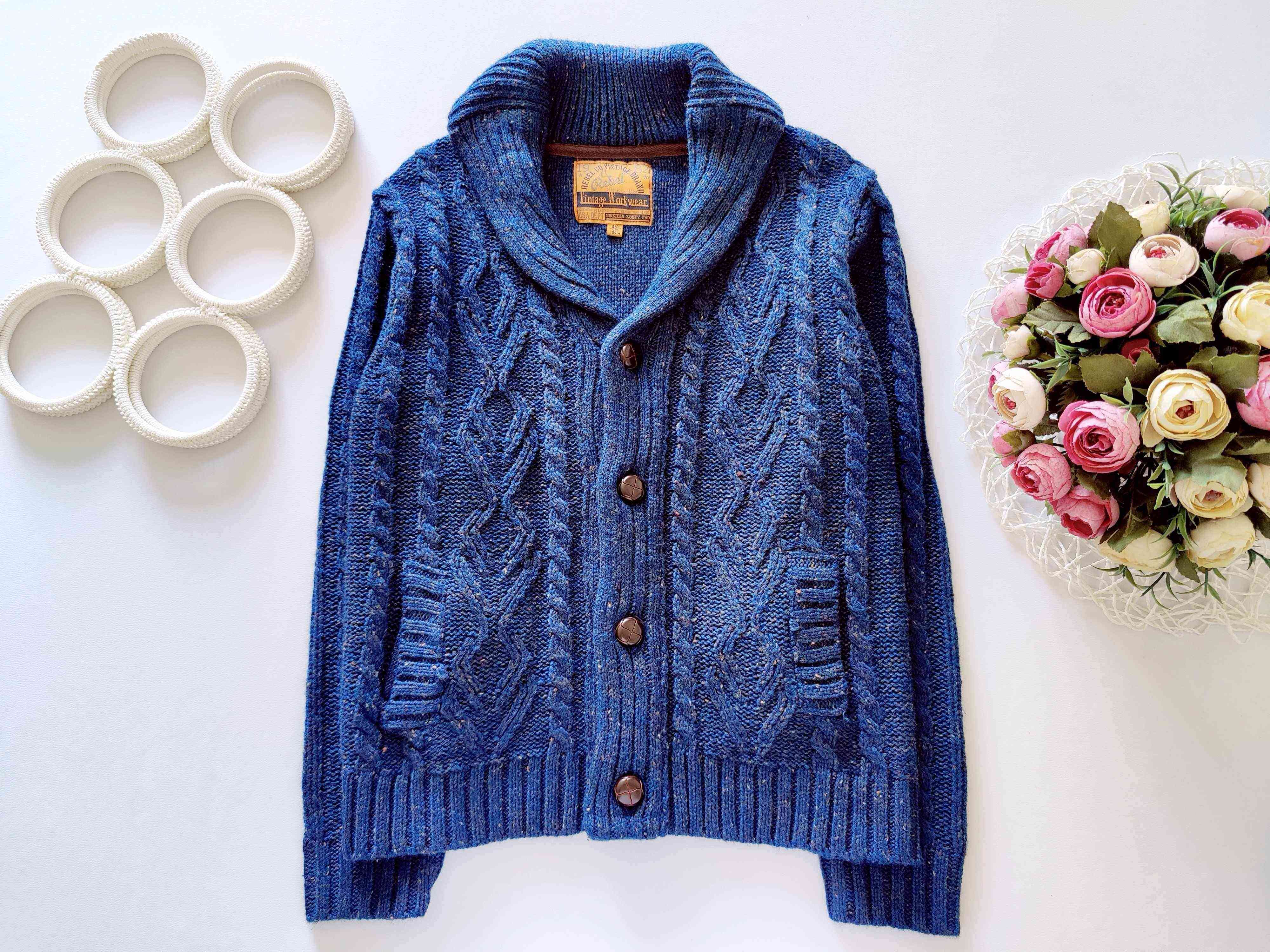 8,9 років, зріст 134 Кофта великої в'язки