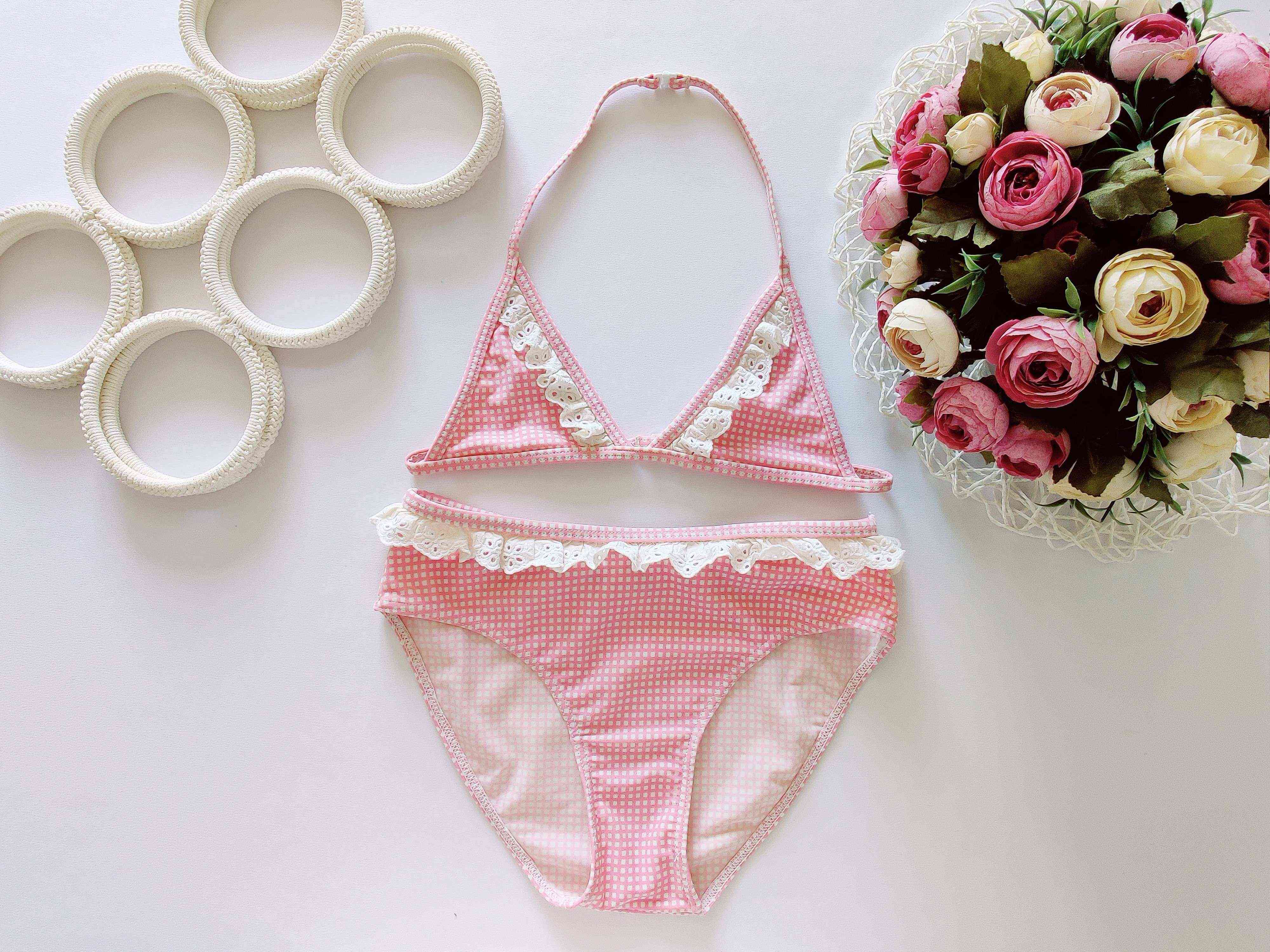 8,9 років, зріст 128,134 Дитячий роздільний купальник