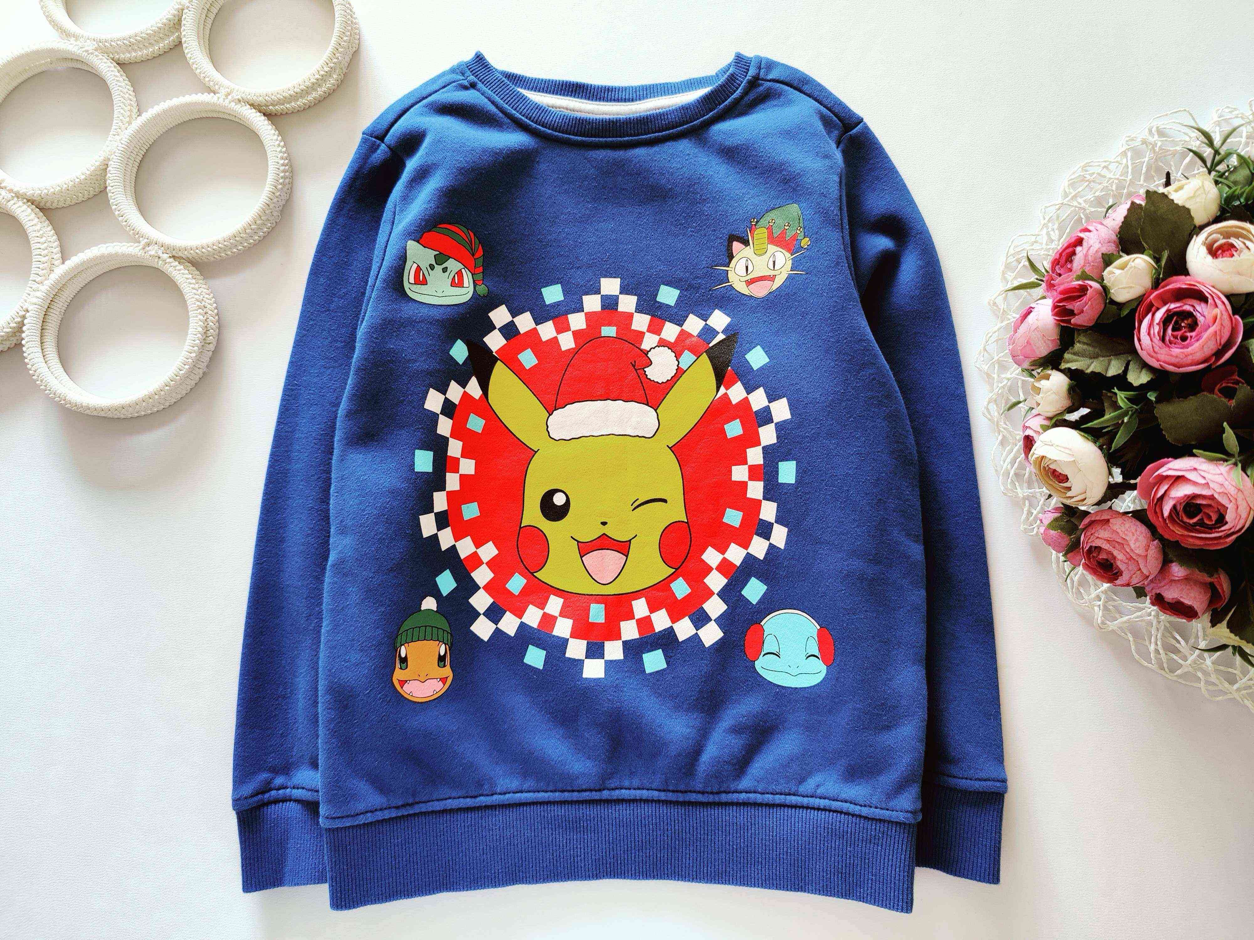 7,8 років, зріст 122,128 Світшот з Покемоном