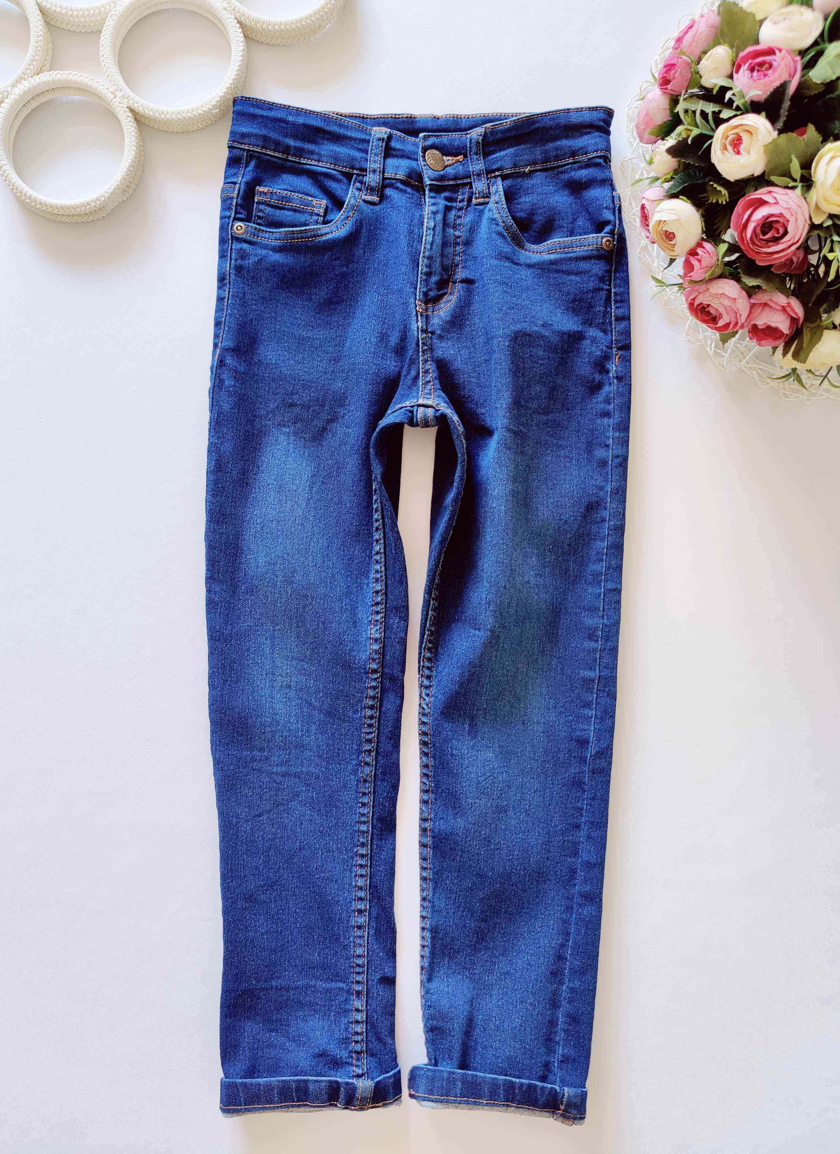 7,8 років, зріст 122,128 Стрейчові джинси