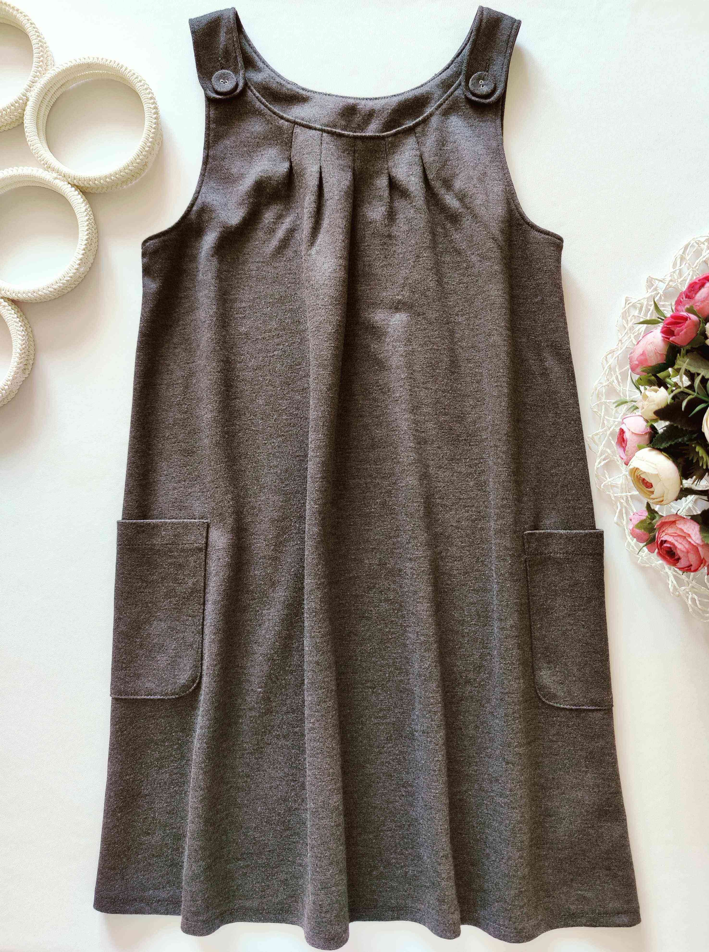 9,10 років, зріст 134,140 Шкільний сарафан