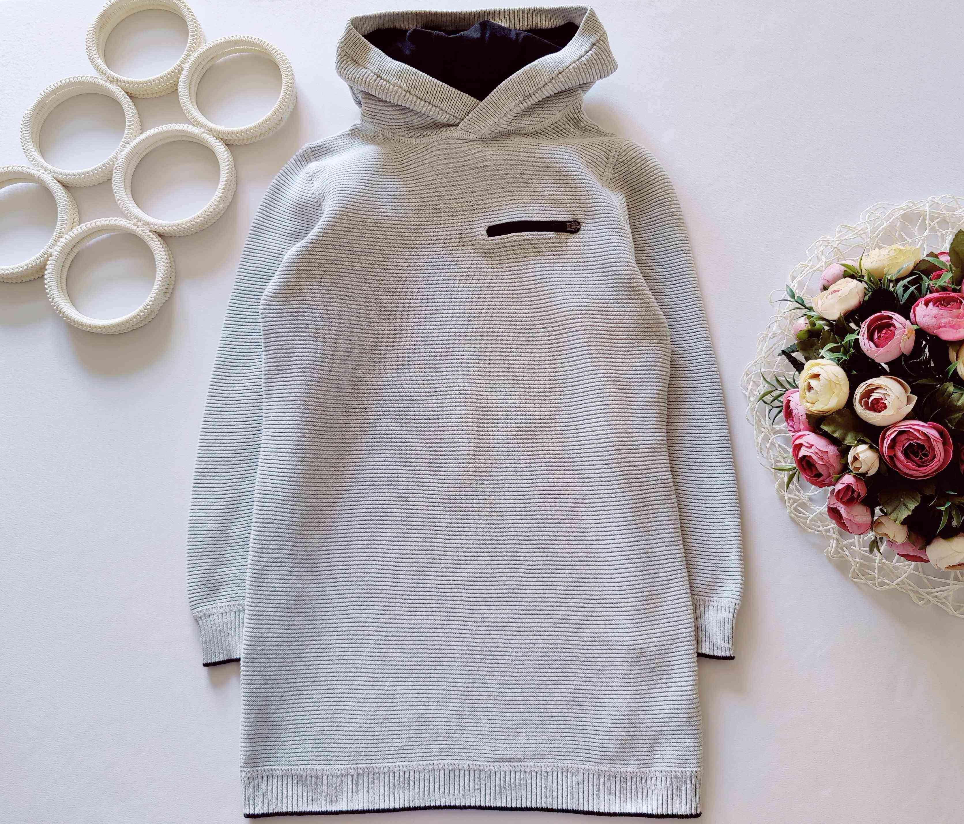 8 років, зріст 128 Кофта тонкої в'язки