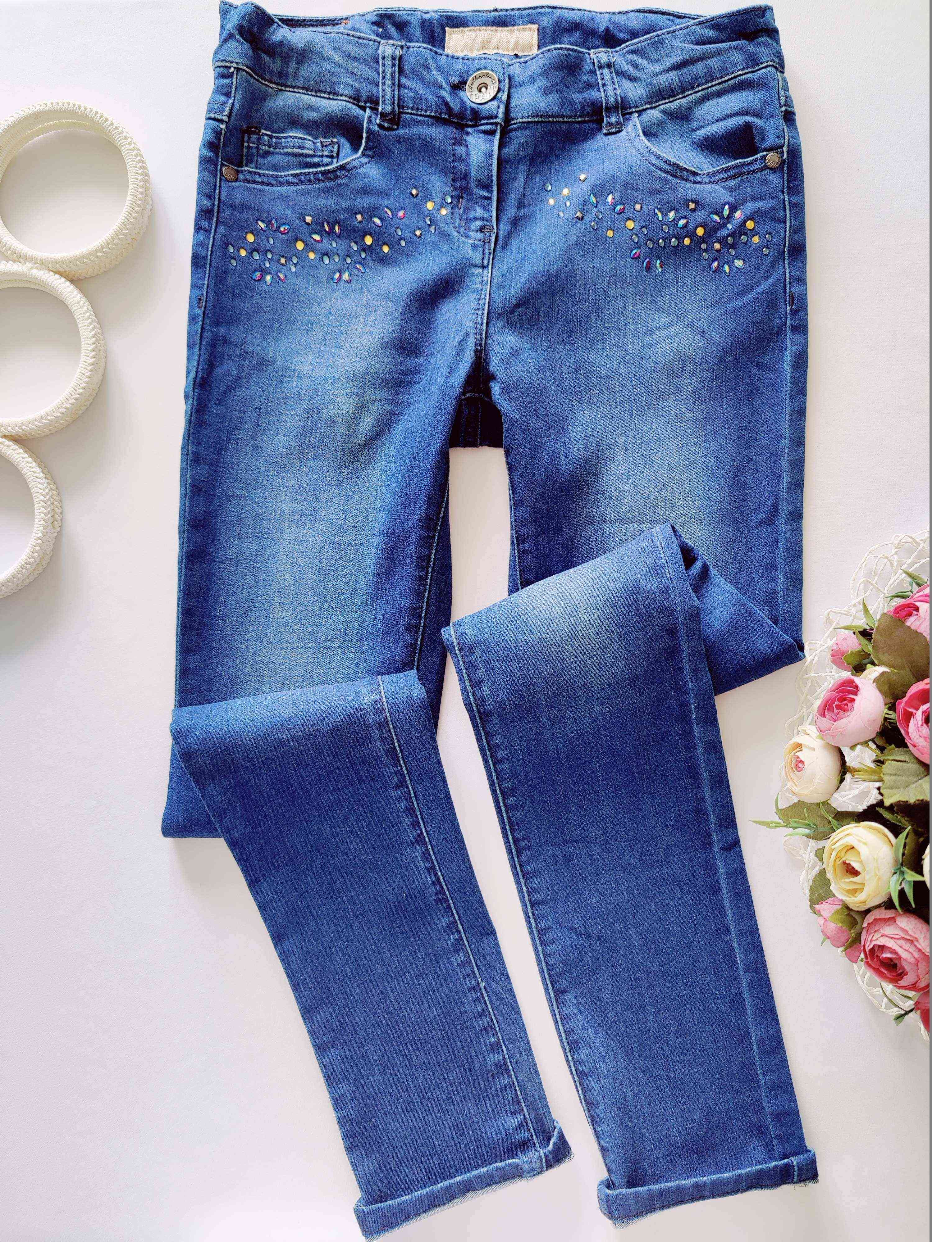 12 років, зріст 152 Стрейчові джинси