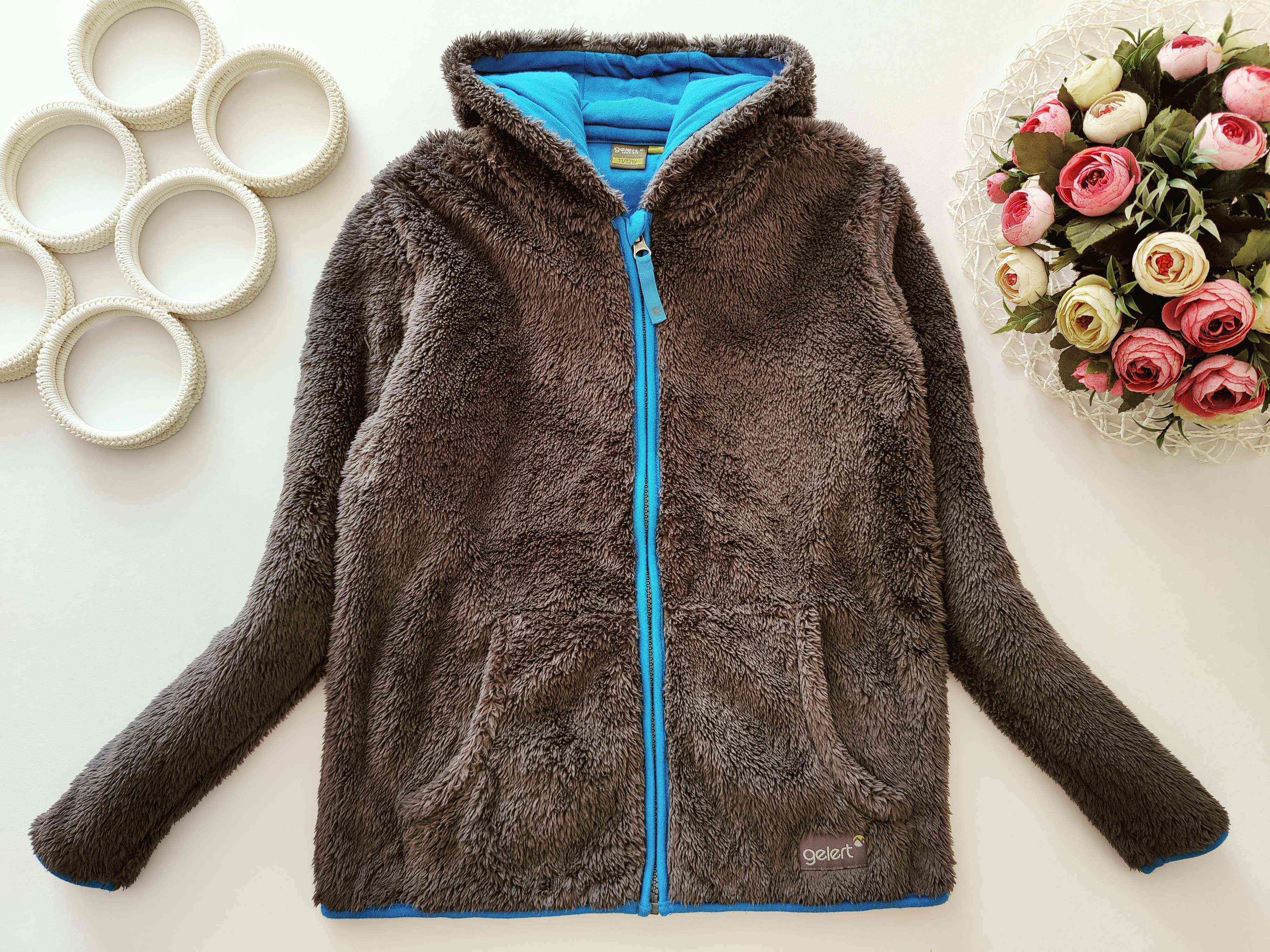 11,12 років, зріст 146,152 Меховушка на блискавці