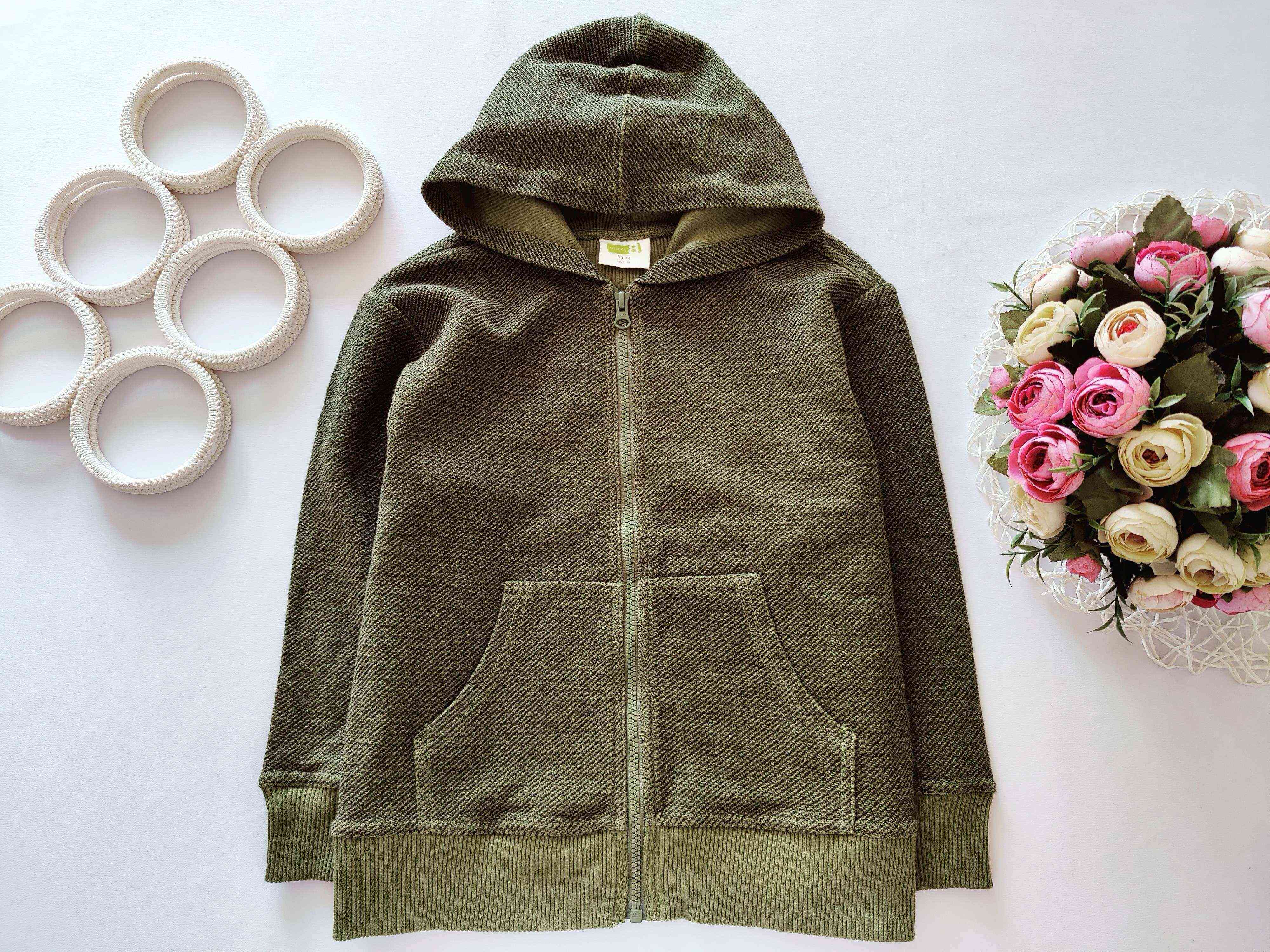 5,6 років, зріст 116 Нова кофта на блискавці Crazy8