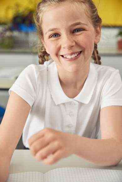 12,13 років, зріст 152,158 Біле поло