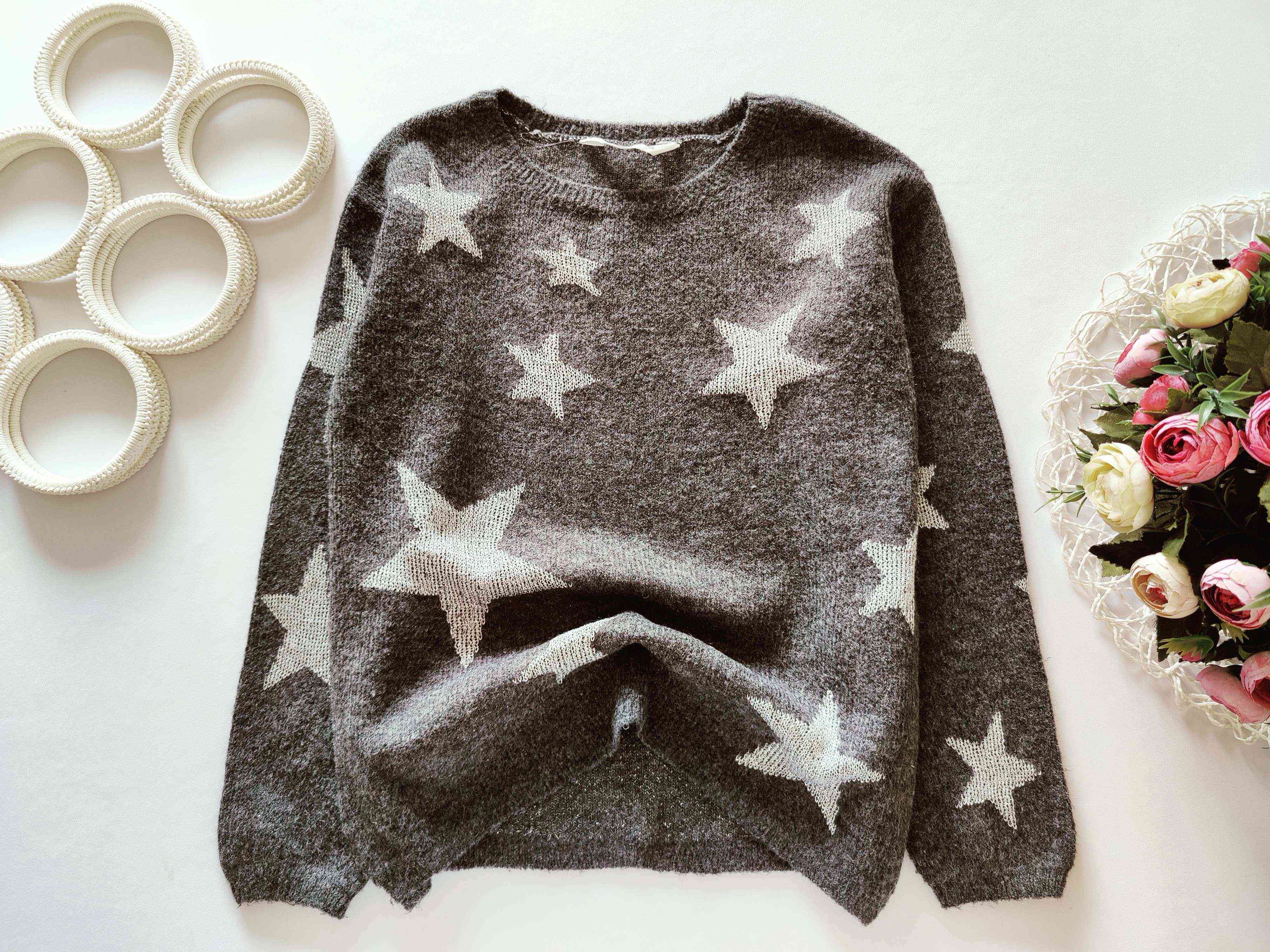 8,10 років, зріст 134,140 Тепла кофта в зірках