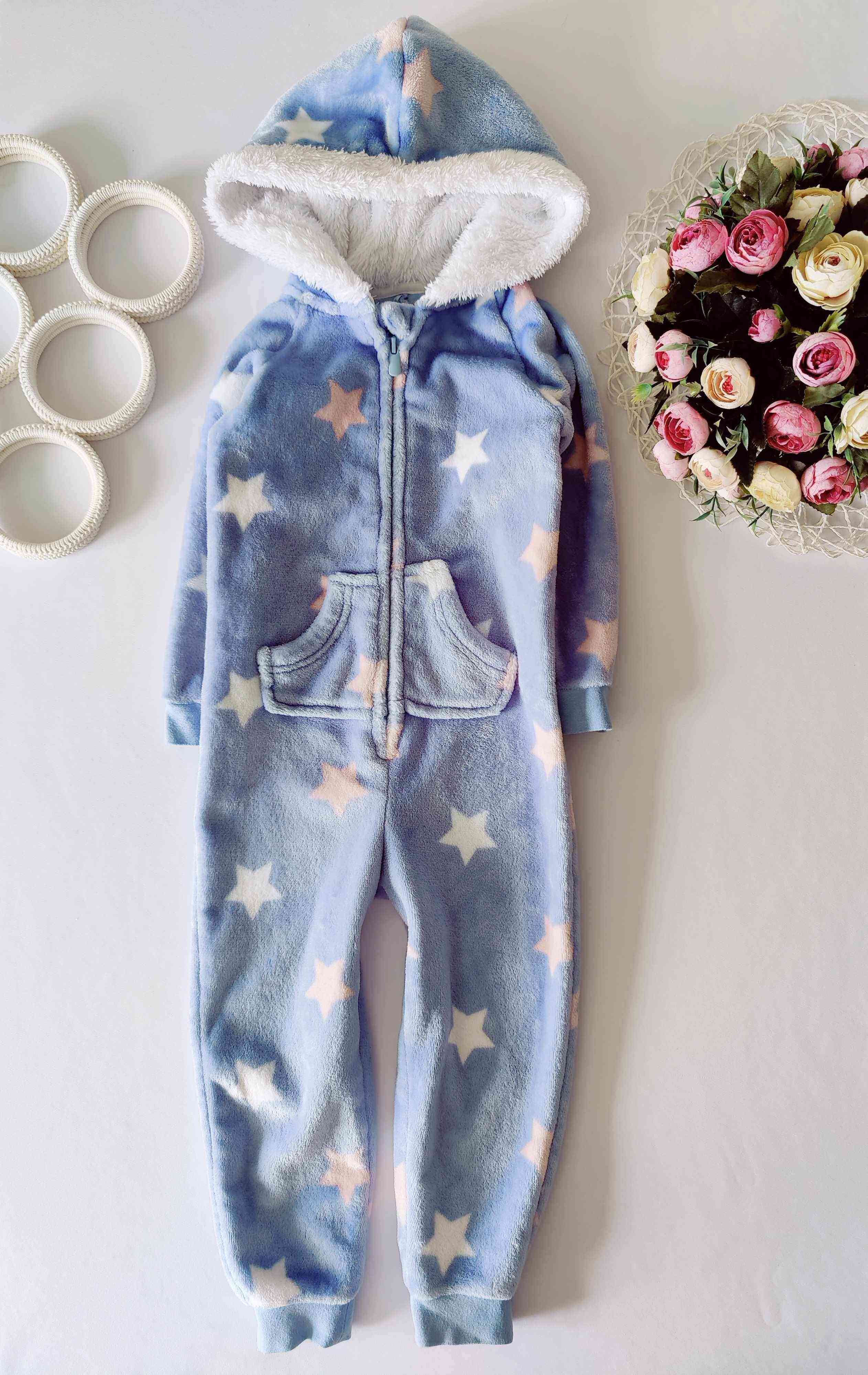 3,4 роки, зріст 98,104 Махровий чоловічок у зірках