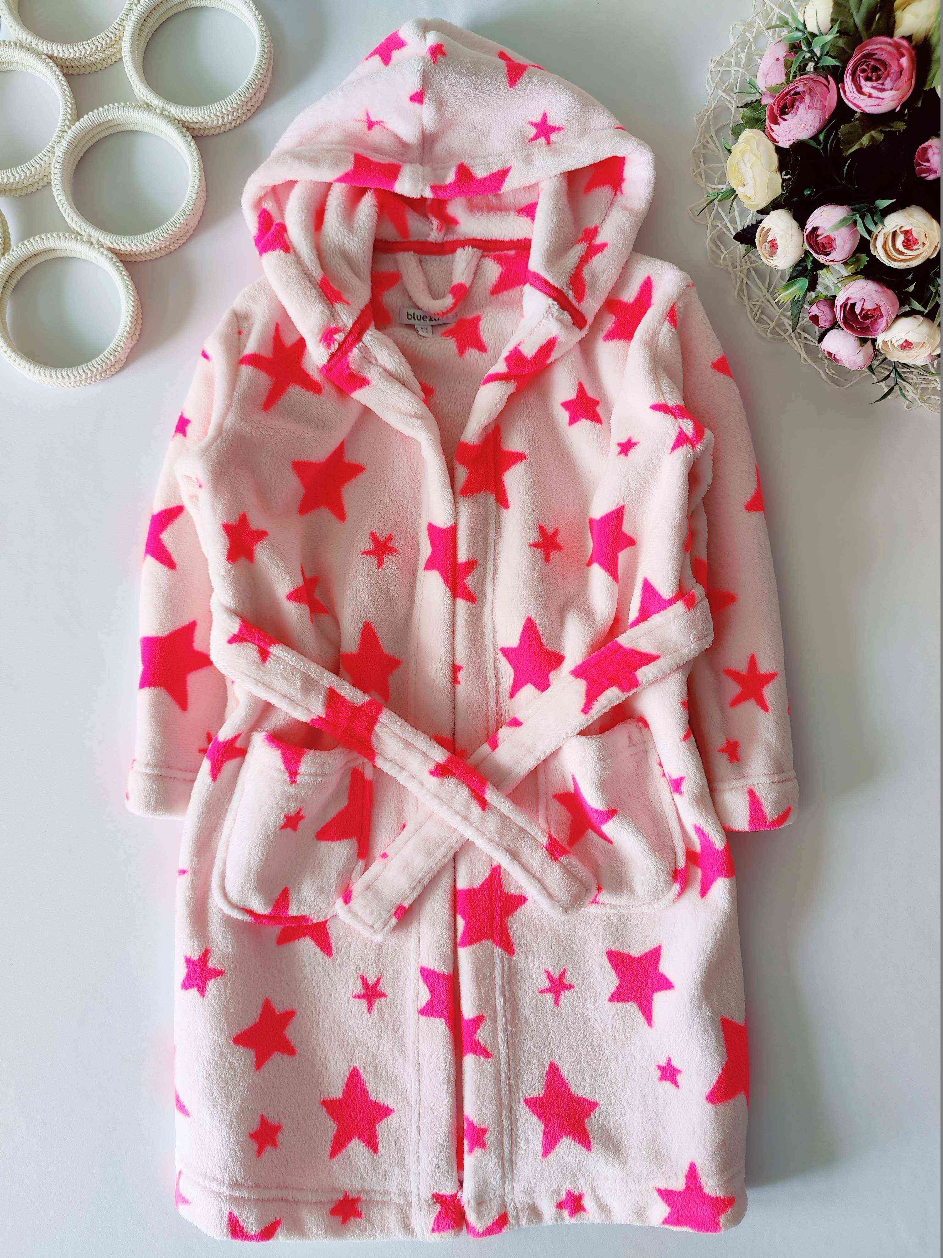 5,6 років, зріст 116 Махровий халат у зірках