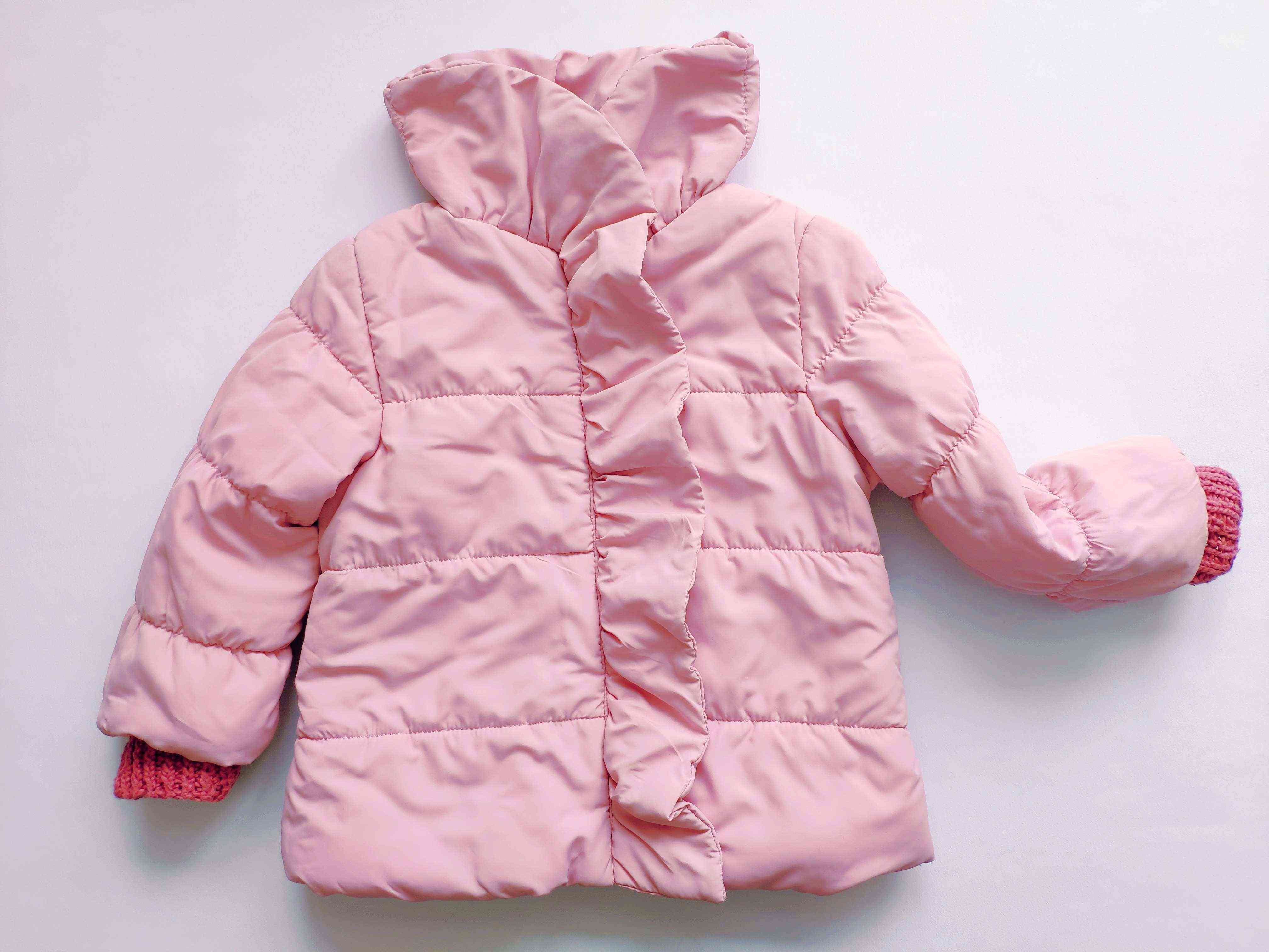 9\12 міс, на рік Zara (Зара) Легенька курточка, за типом вітровки для дівчинки