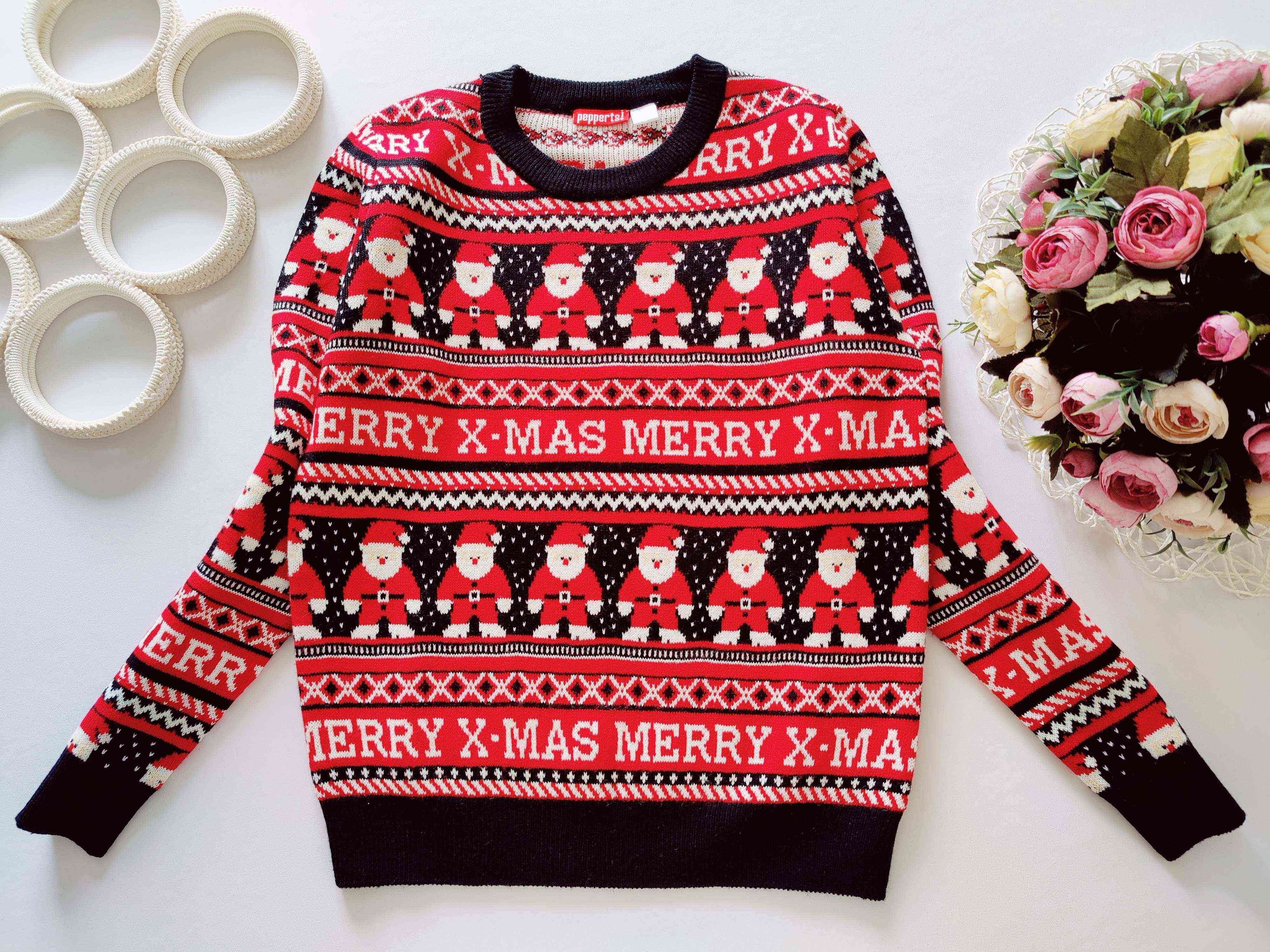 9,10 років, зріст 134,140 Новорічний светр Pepperts