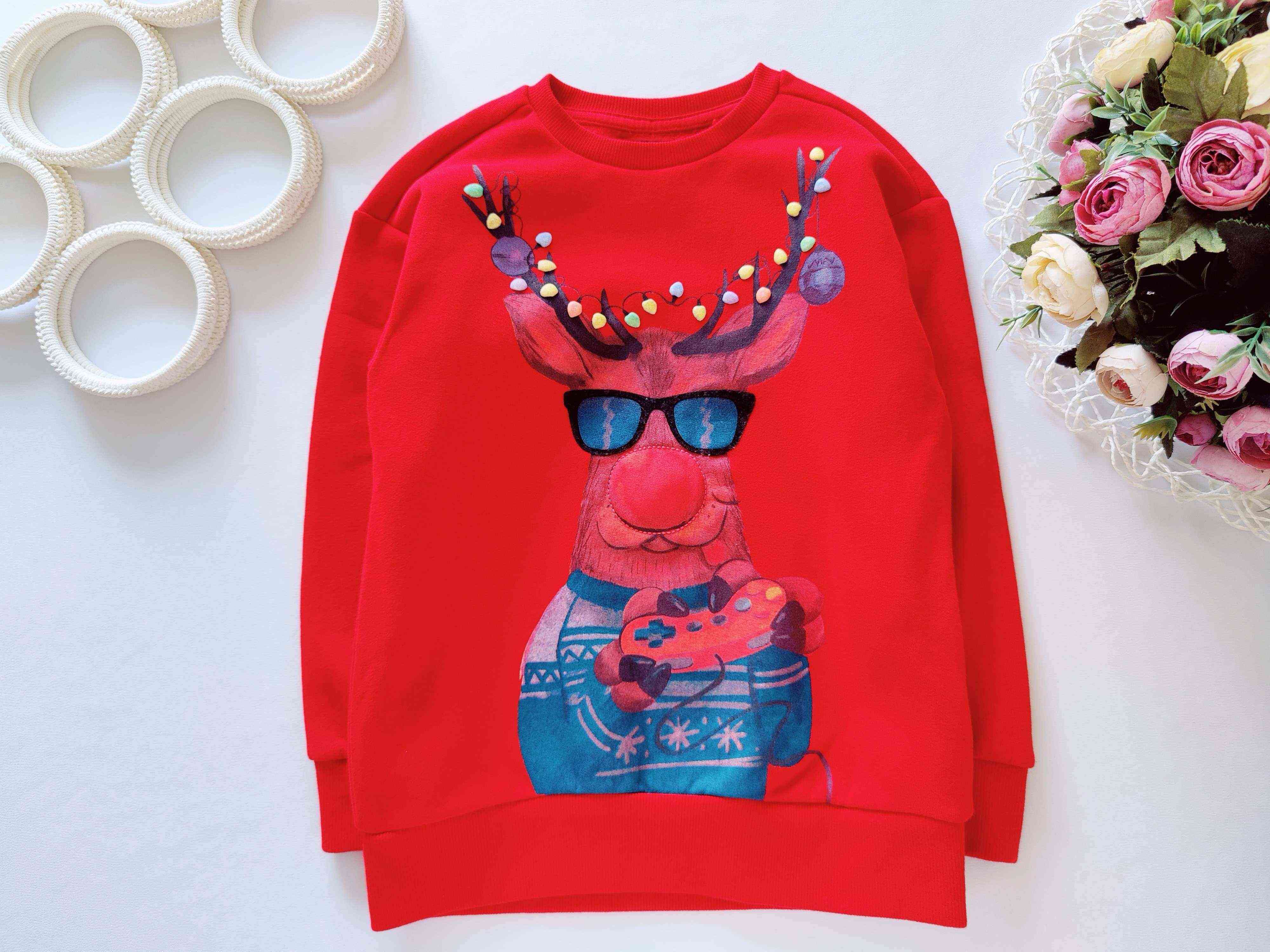 6 років, зріст 116 Музичний світшот з начосом