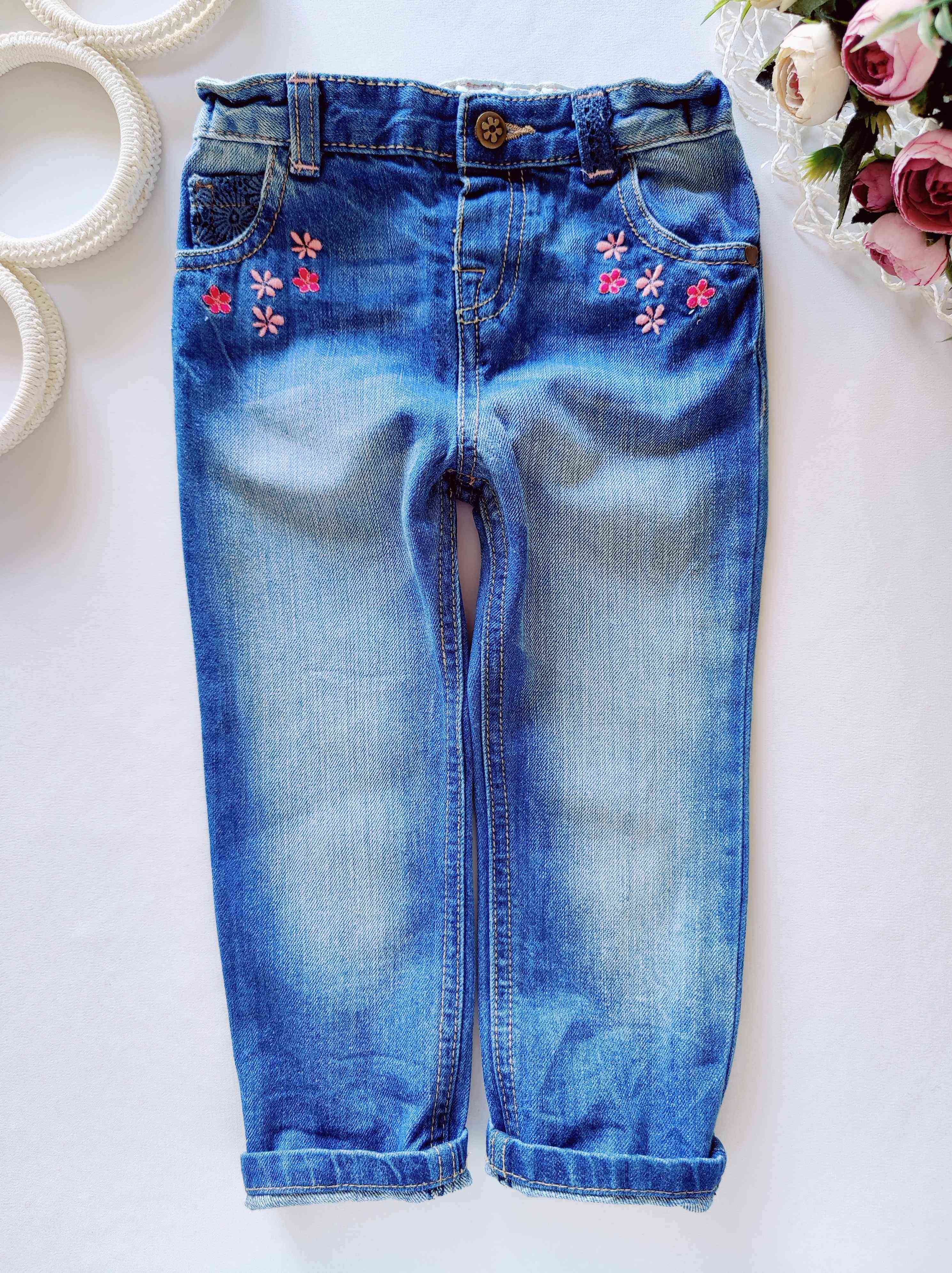 12,18 міс, зріст 80,86 Джинси для дівчинки